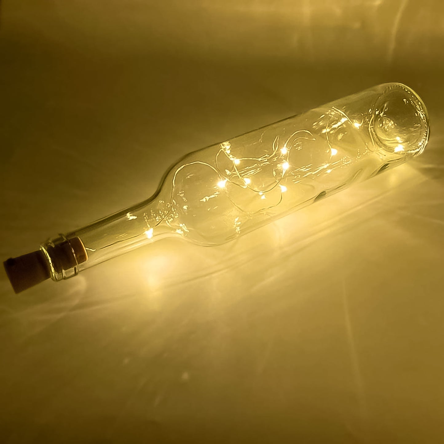 Wine Bottle Cork String Light  Multi Led  2m Cable Length Copper Wire Battery Operated Warm White  1 Pc) - Happy Price - Image 7