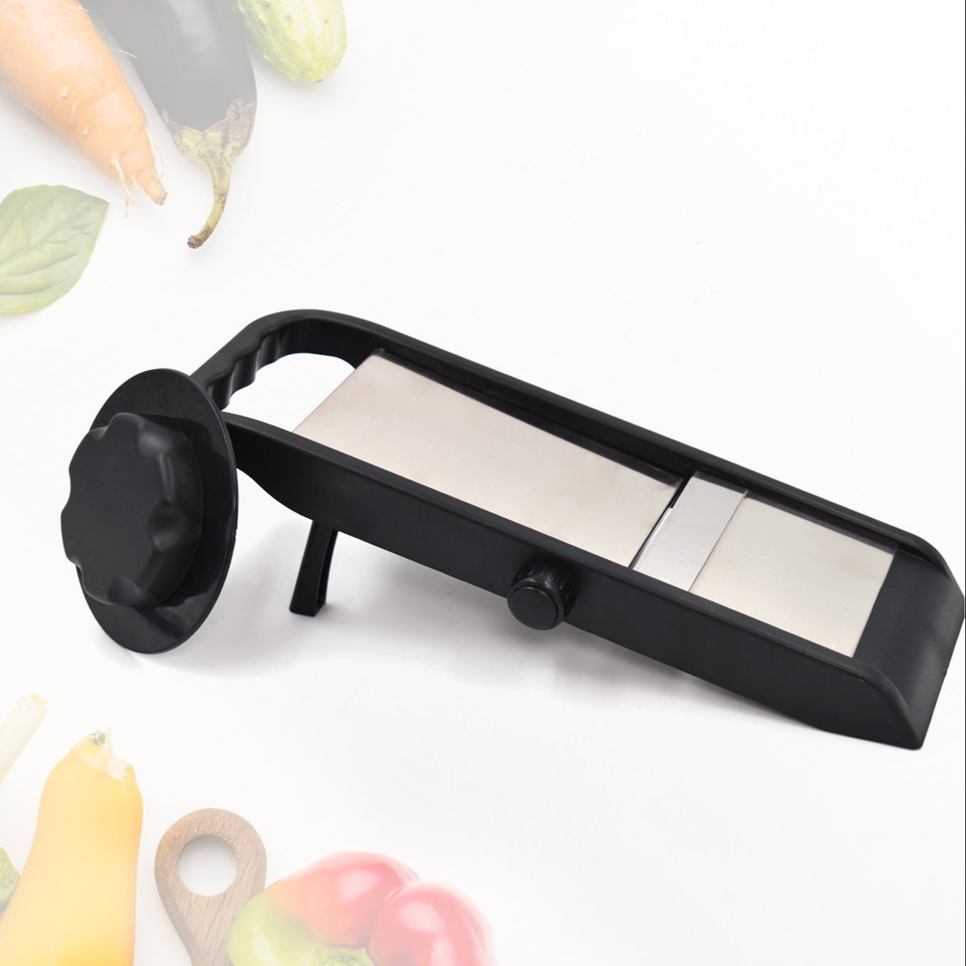 Adjustable Multipurpose Potatoonion Slicer And Grater - Happy Price - Image 1