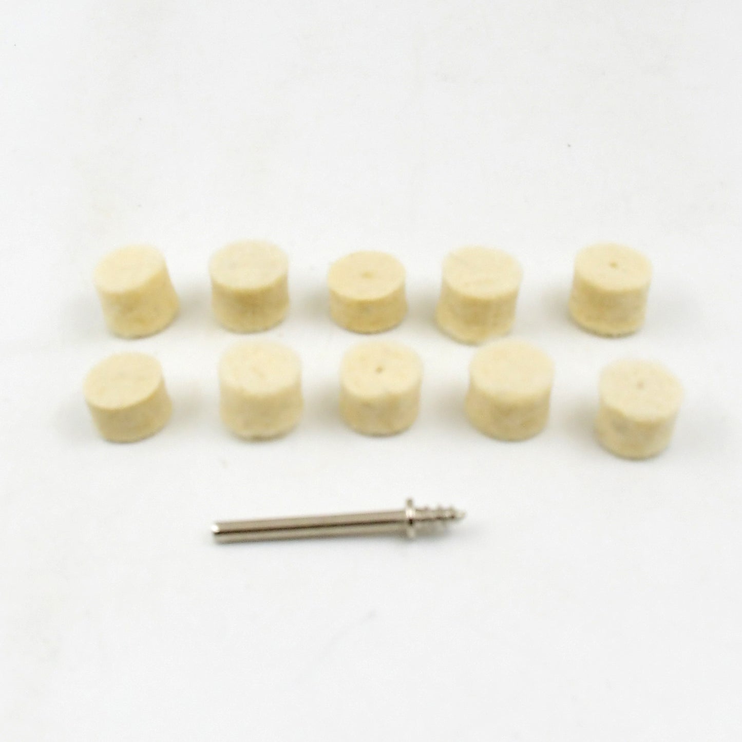 Rotary Tool Accessory Wool Felt Polishing Pad Felt (11 Pcs Set) - Happy Price - Image 3