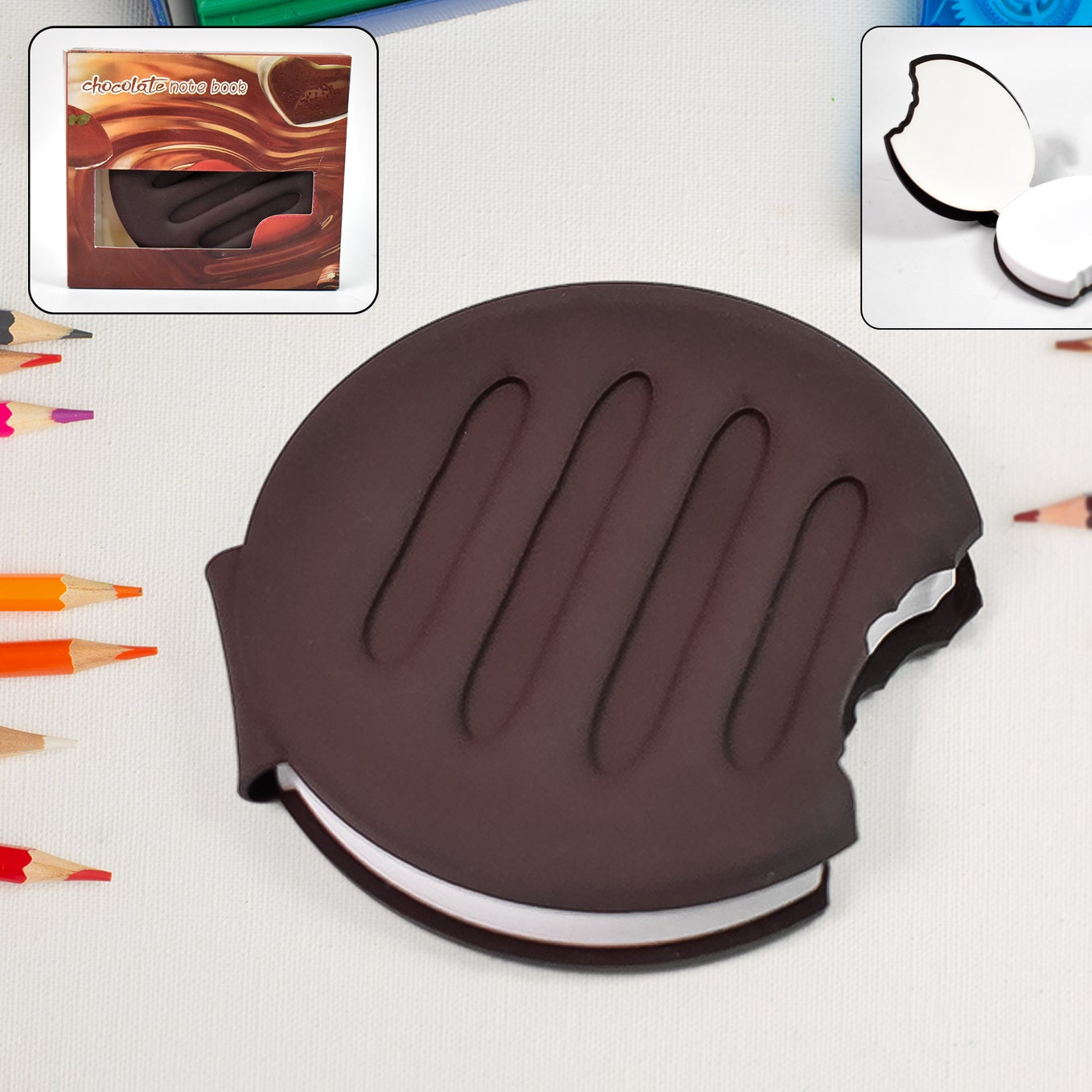 Chocolate Notebooks Diary Fun  Educational For Kids (1 Pc) - Happy Price - Image 1