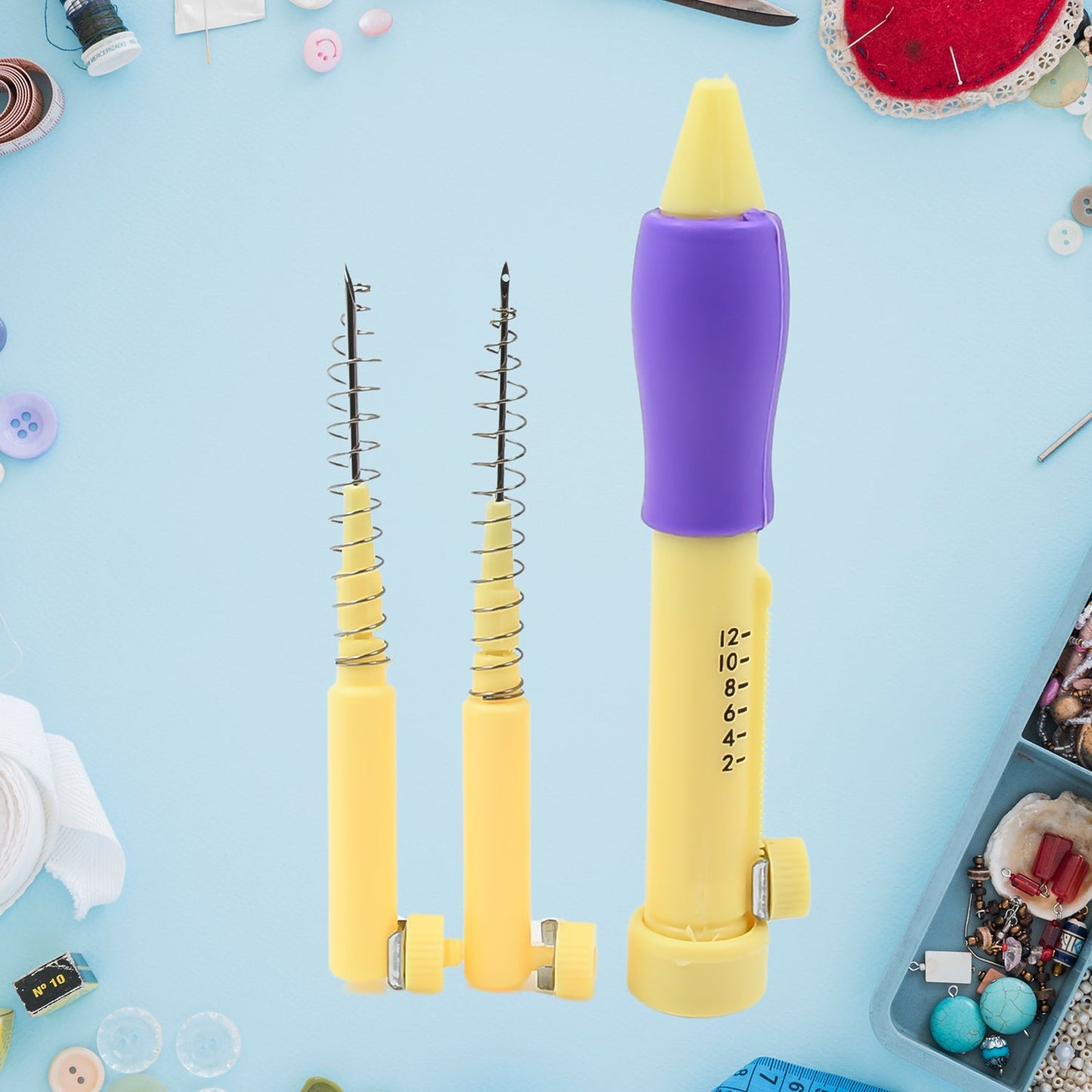 Punch Needle Diy Craft Punch Needle Set (1 Set) - Happy Price - Image 2