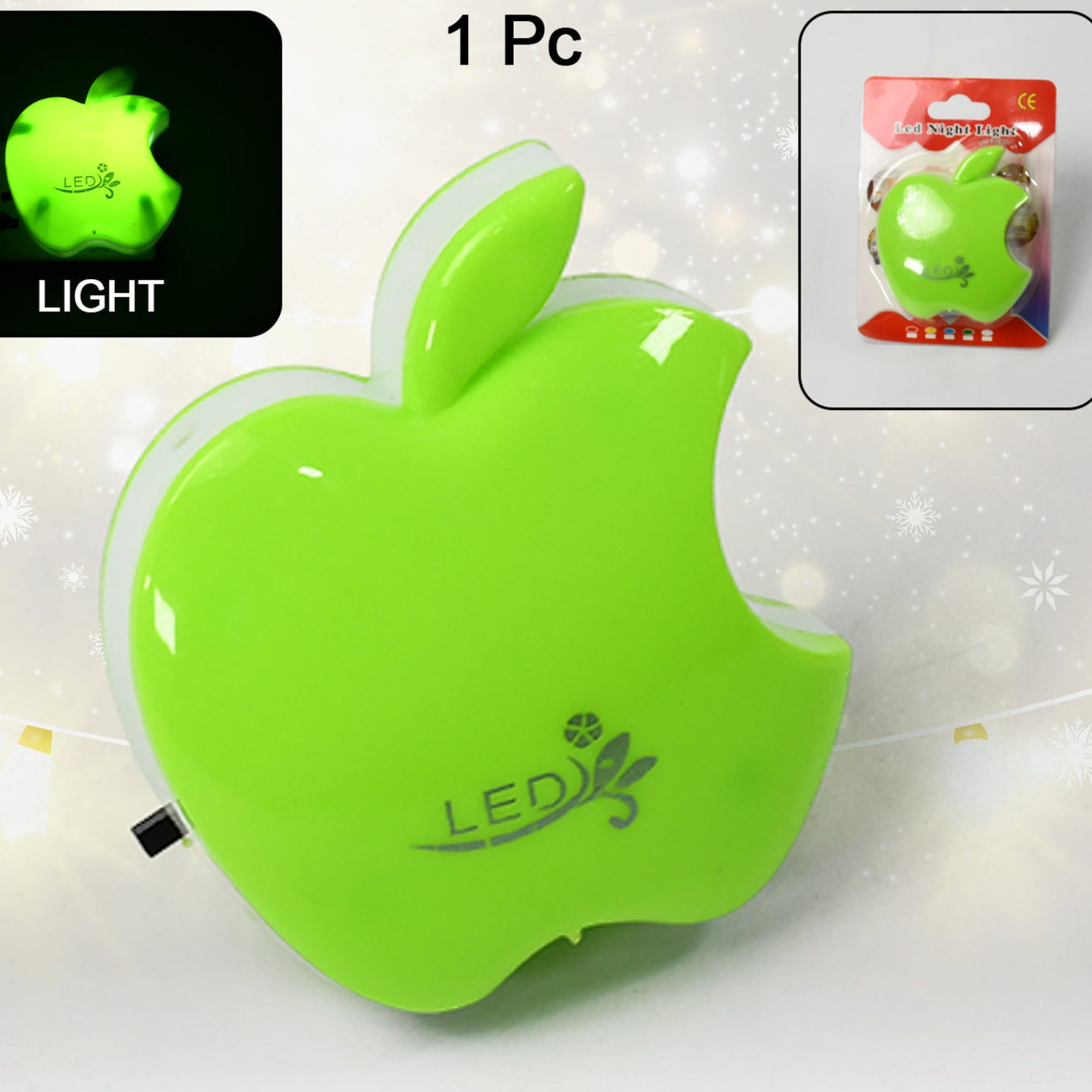 Night Light Comes With 3d Illusion Design Suitable For Drawing Room Lobby Energy-savinglight Led Decorative Night Light (1 Pc) - Happy Price - Image 1