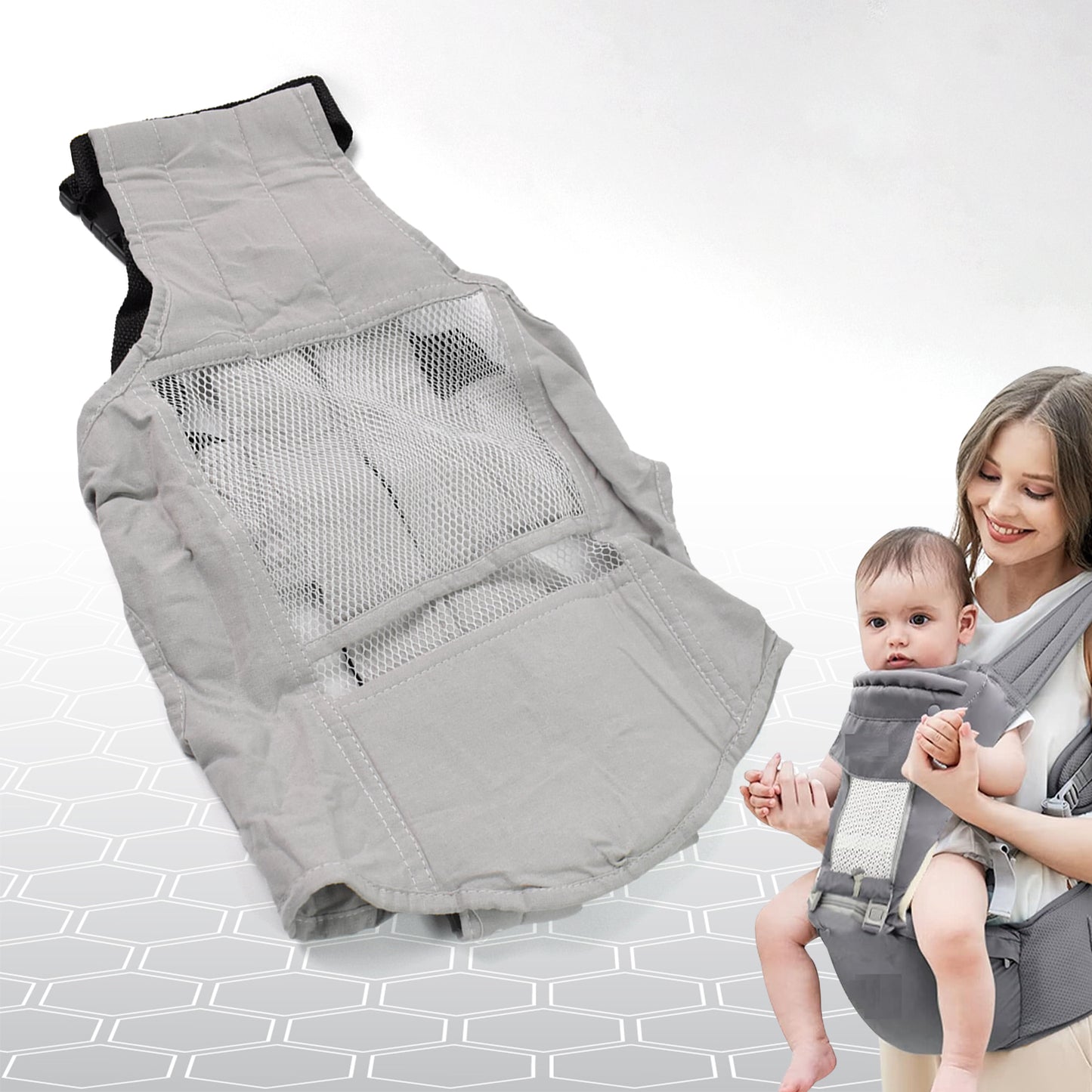 Ergonomic Baby Carrier Bag  Baby Holder Carrier (1 Pc) - Happy Price - Image 2