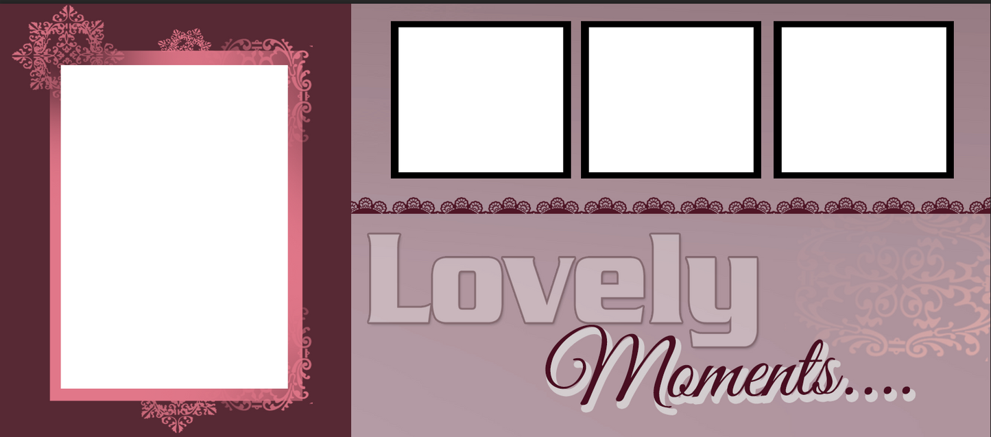 Lovely Moments Collage – Custom Photo Print Ceramic Mug (11oz) - Personalized Gift 4-Photo Layout