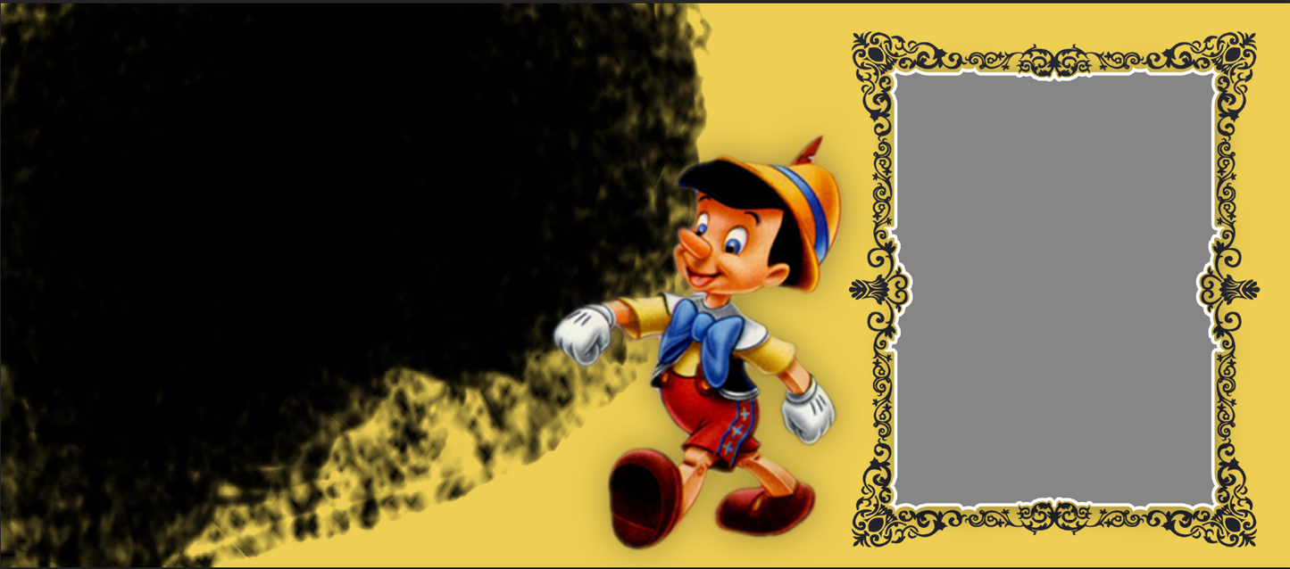 Playful Pinocchio Adventure – Custom Photo Print Ceramic Mug (11oz) - Personalized Kids Birthday Gift