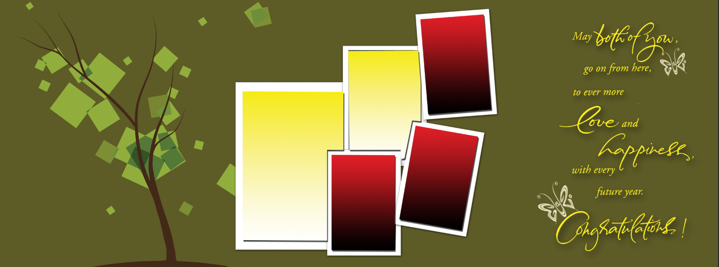 Olive Tree Blessings – Custom Photo Print Ceramic Mug (11oz) - Personalized 5 Photo Wedding Gift