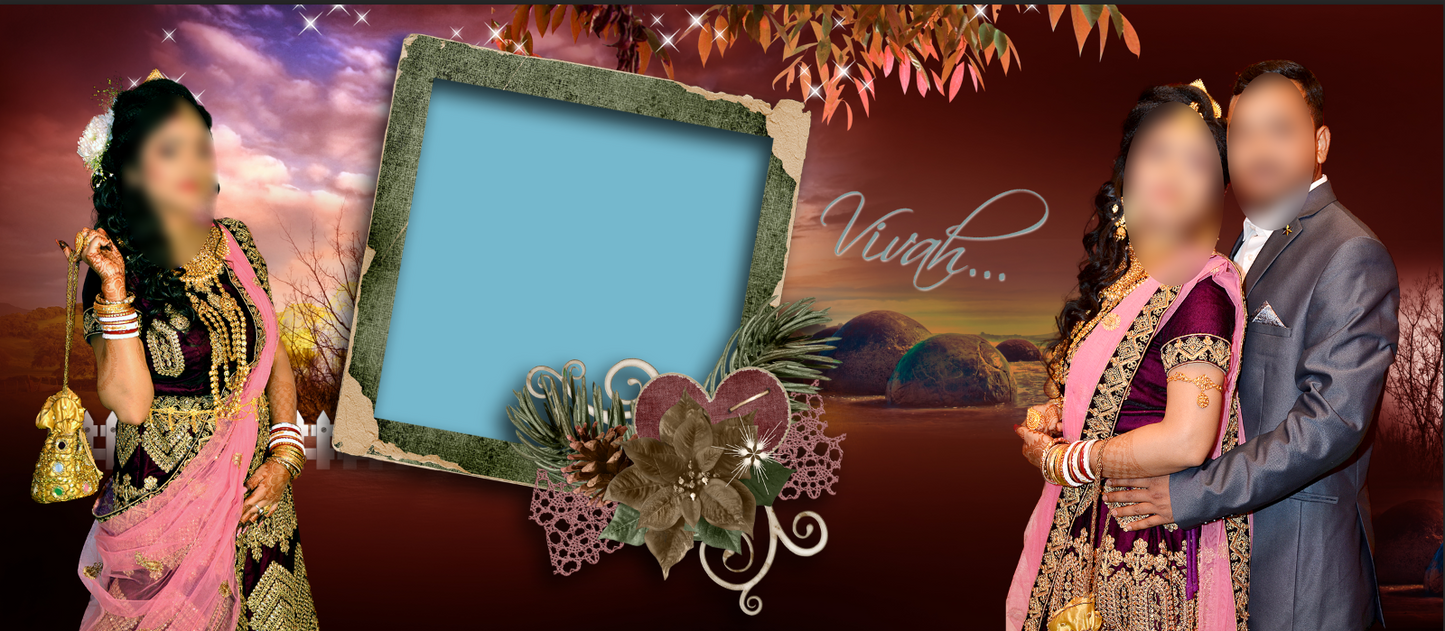 Royal Vivah Wedding – Custom Photo Print Ceramic Mug (11oz) - Personalized Keepsake