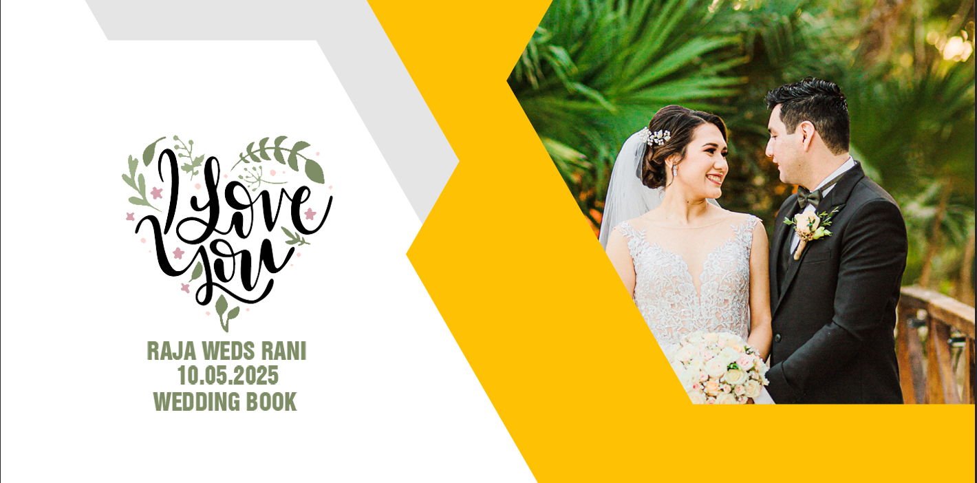 Geometric Love Wedding – Custom Photo Print Ceramic Mug (11oz) - Personalized Keepsake