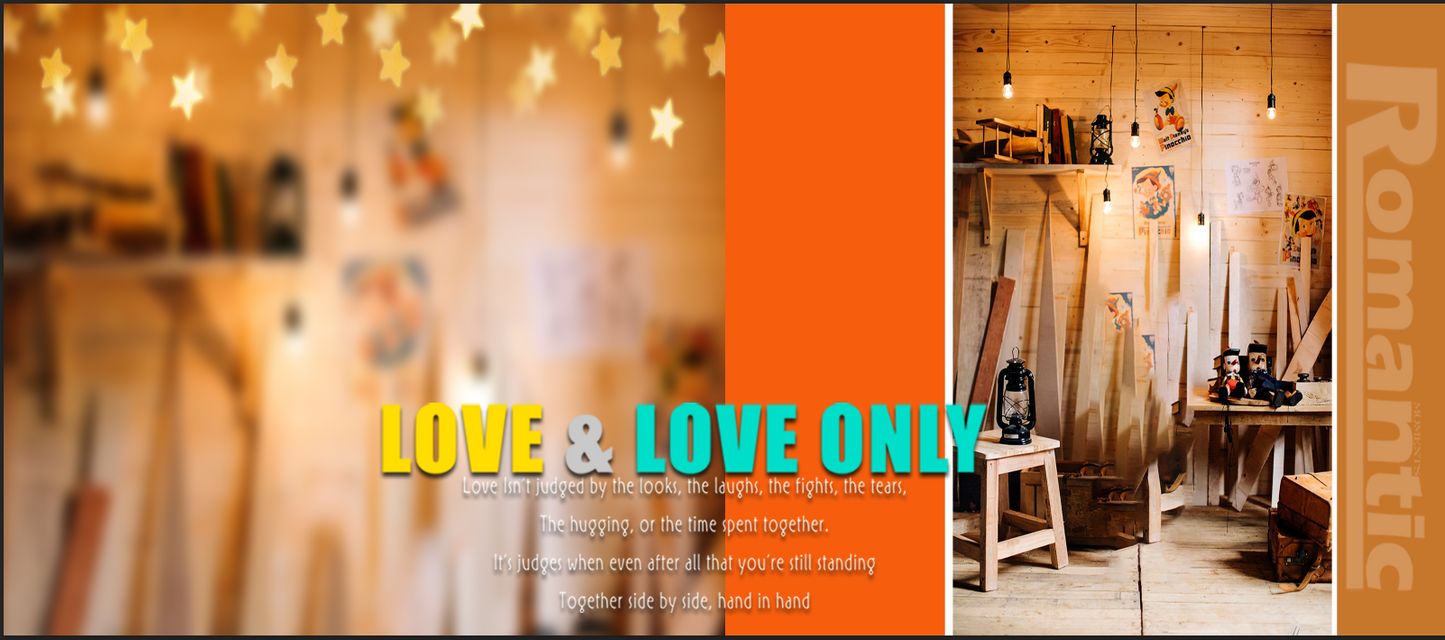 Love & Love Only – Custom Photo Print Ceramic Mug (11oz) - Romantic Personalized Gift