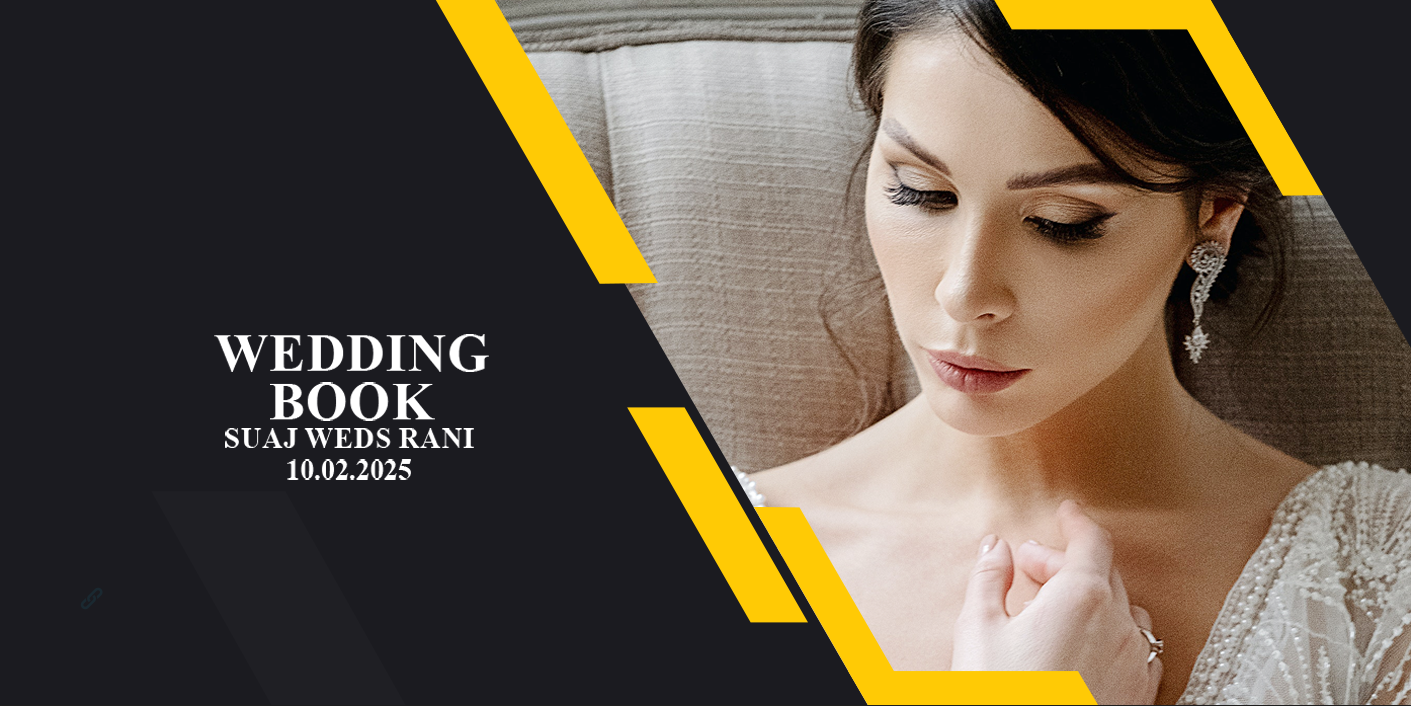 Modern Black & Gold Wedding Book – Custom Photo Print Ceramic Mug (11oz) - Personalized Gift