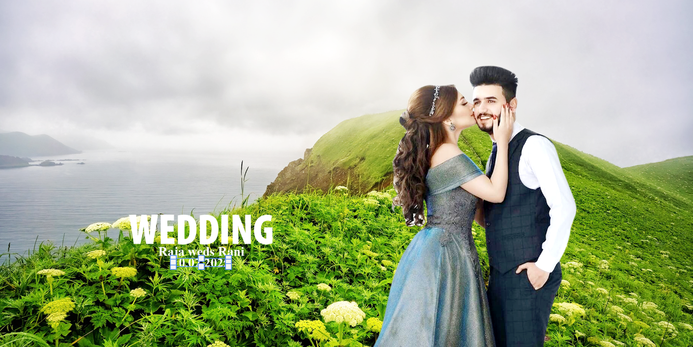 Scenic Wedding Vows – Custom Photo Print Ceramic Mug (11oz) - Personalized Gift For Couples