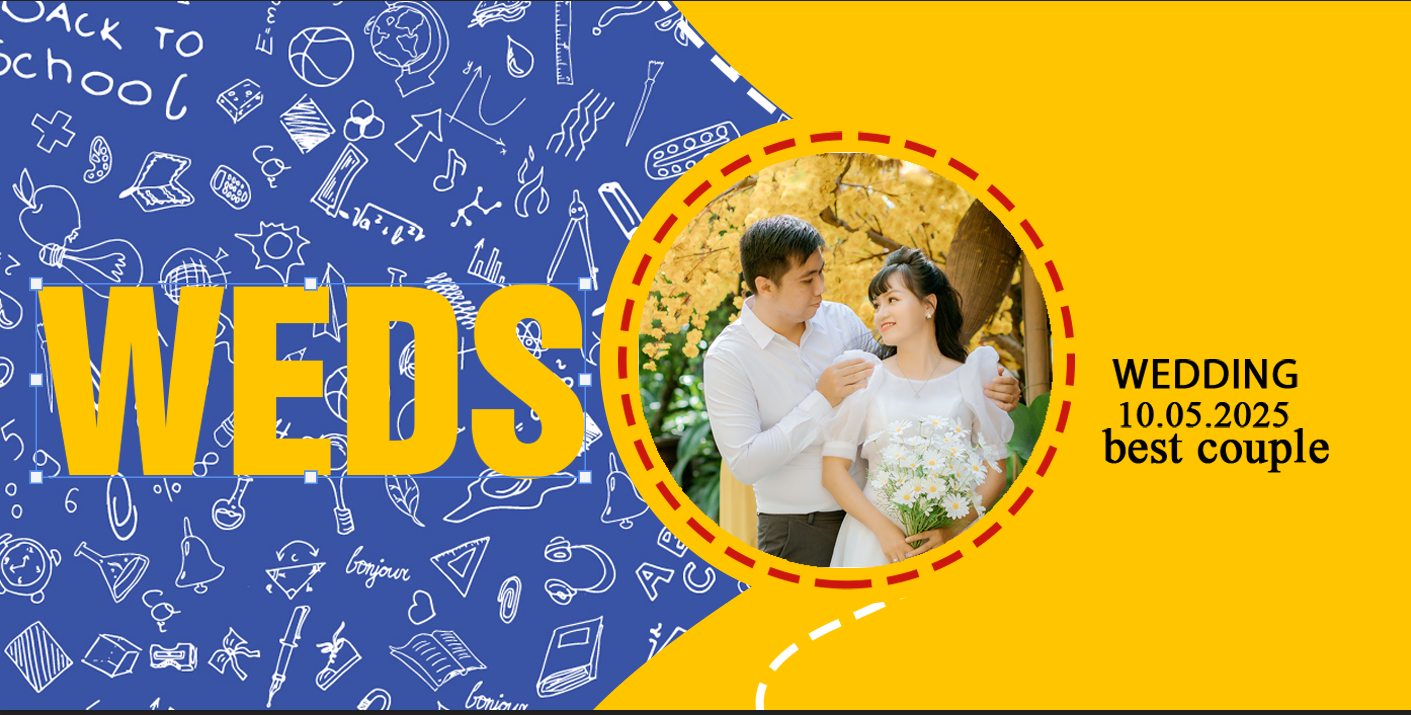 School Sweethearts Wedding – Custom Photo Print Ceramic Mug (11oz) - Personalized Gift for Couples