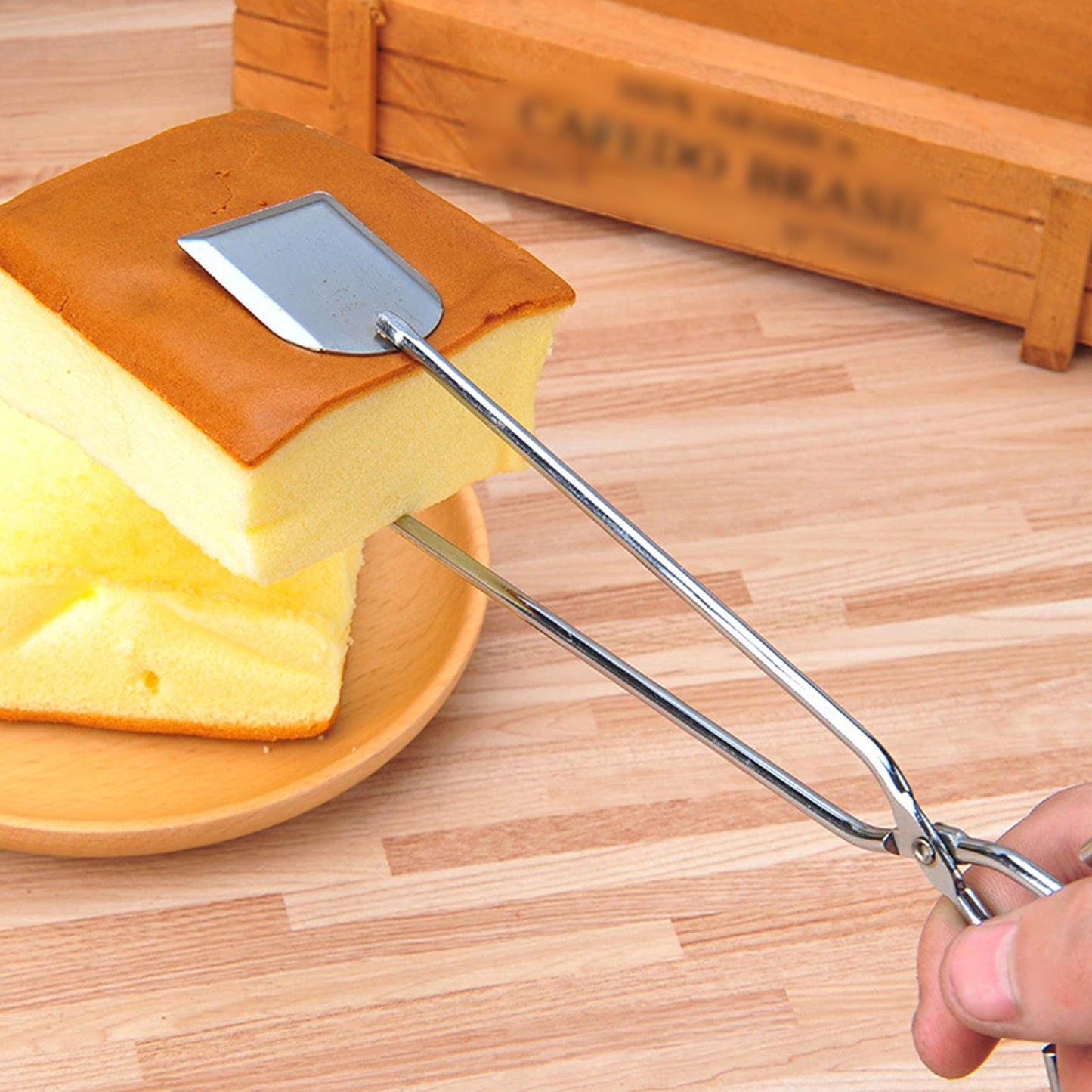 Handle Cooking Tong Salad Tong Buffet Barbecue Clip - Happy Price - Image 3