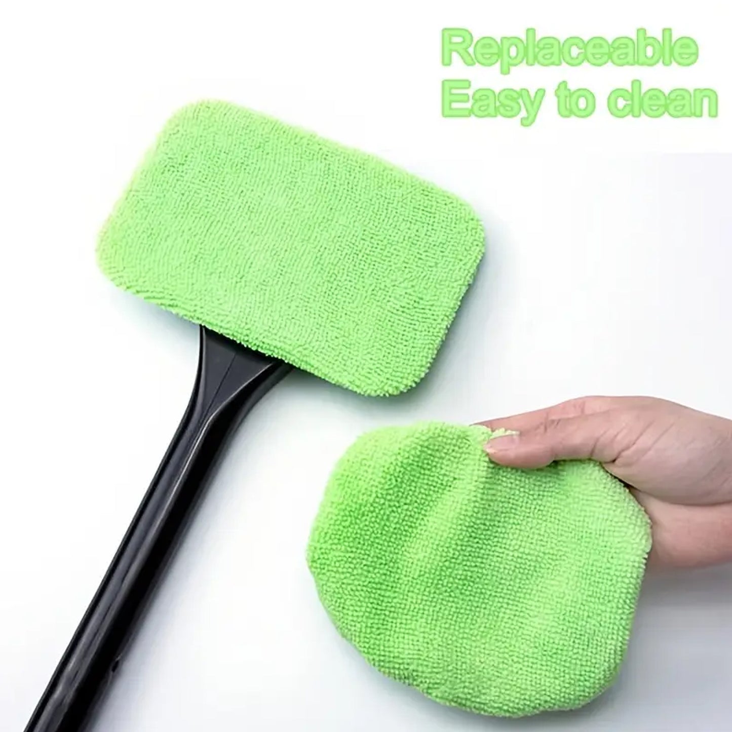 Windshield Clean Car Glass Cleaner Wiper With Microfiber Cloth (1 Pc  38 Cm Long) - Happy Price - Image 6