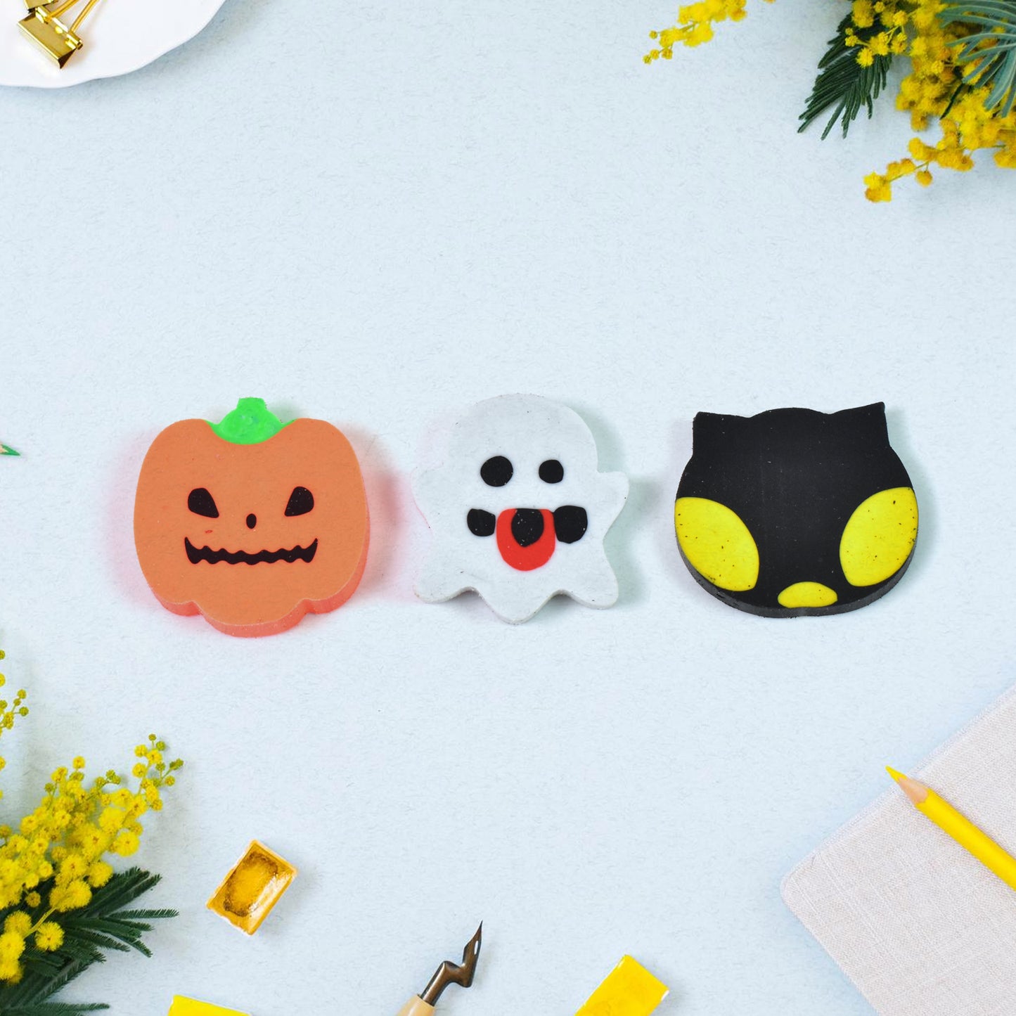 Cartoon Shape Eraser Rubber (1 Pc  Mix Colour  Design) - Happy Price - Image 2