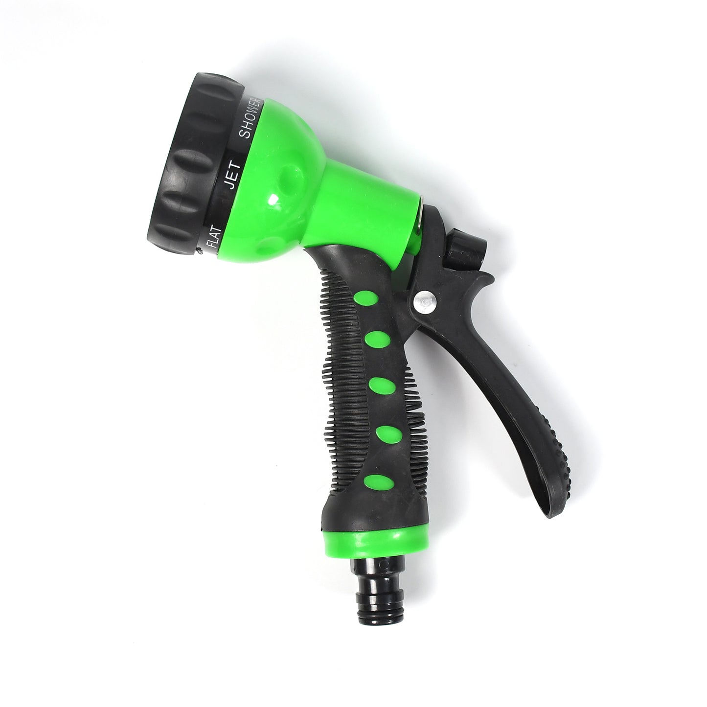 Hose Nozzle Garden Hose Nozzle Hose Spray Nozzle With 8 Adjustable Patterns Front Trigger Hose Sprayer Heavy Duty Metal Water Hose Nozzle For Cleaning Watering Washing Bathing - Happy Price - Image 2