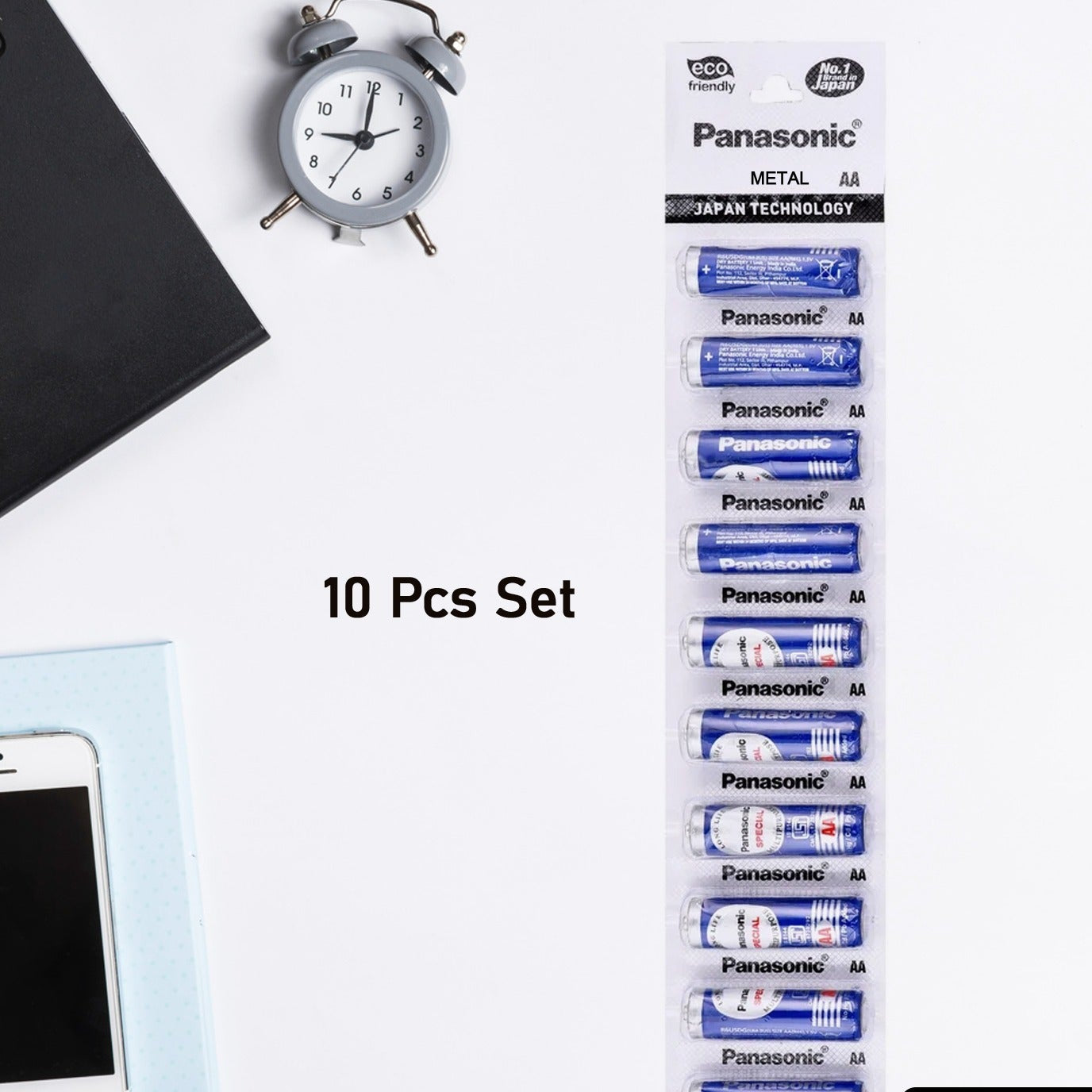 Panasonic Special Aa Eco Friendly Battery (10 Pcs Set) - Happy Price - Image 1