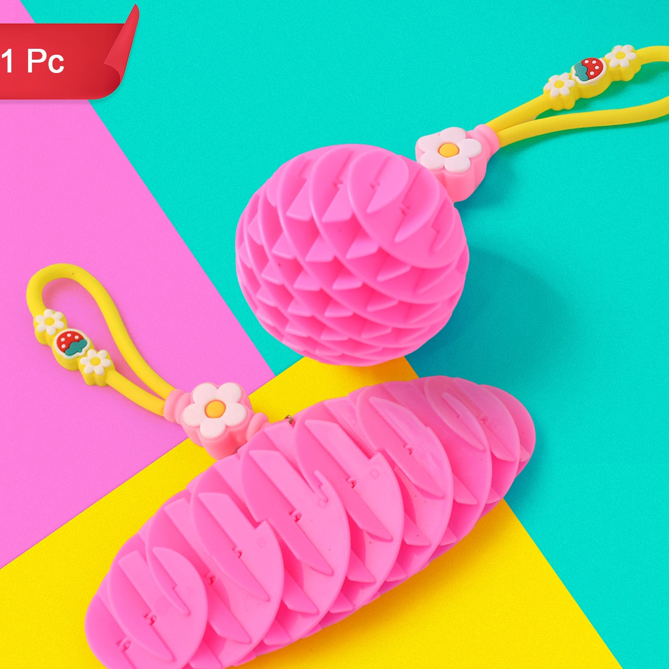 Plastic Toy Worm Fidget For Kids And Adults (1 Pc) - Happy Price - Image 1