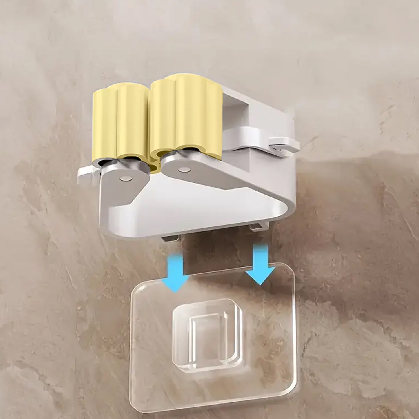 Magic Sticker Series Self Adhesive Mop And Broom Holder - Happy Price - Image 6