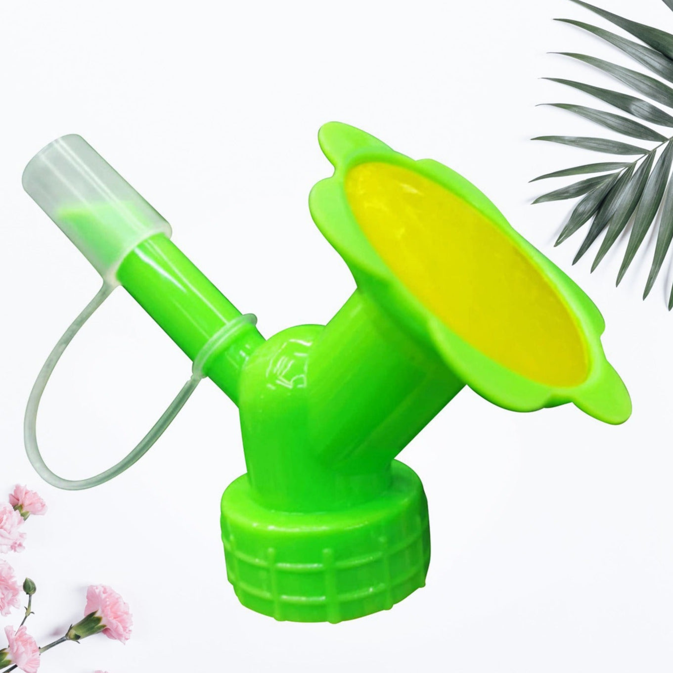 2 In 1 Bottle Cap Sprinkler Dual Head Bottle Watering Spout Double Ended Bottle Watering Nozzle  Watering Can Nozzle For Indoor Seedlings Plant Garden Tool - Happy Price - Image 1