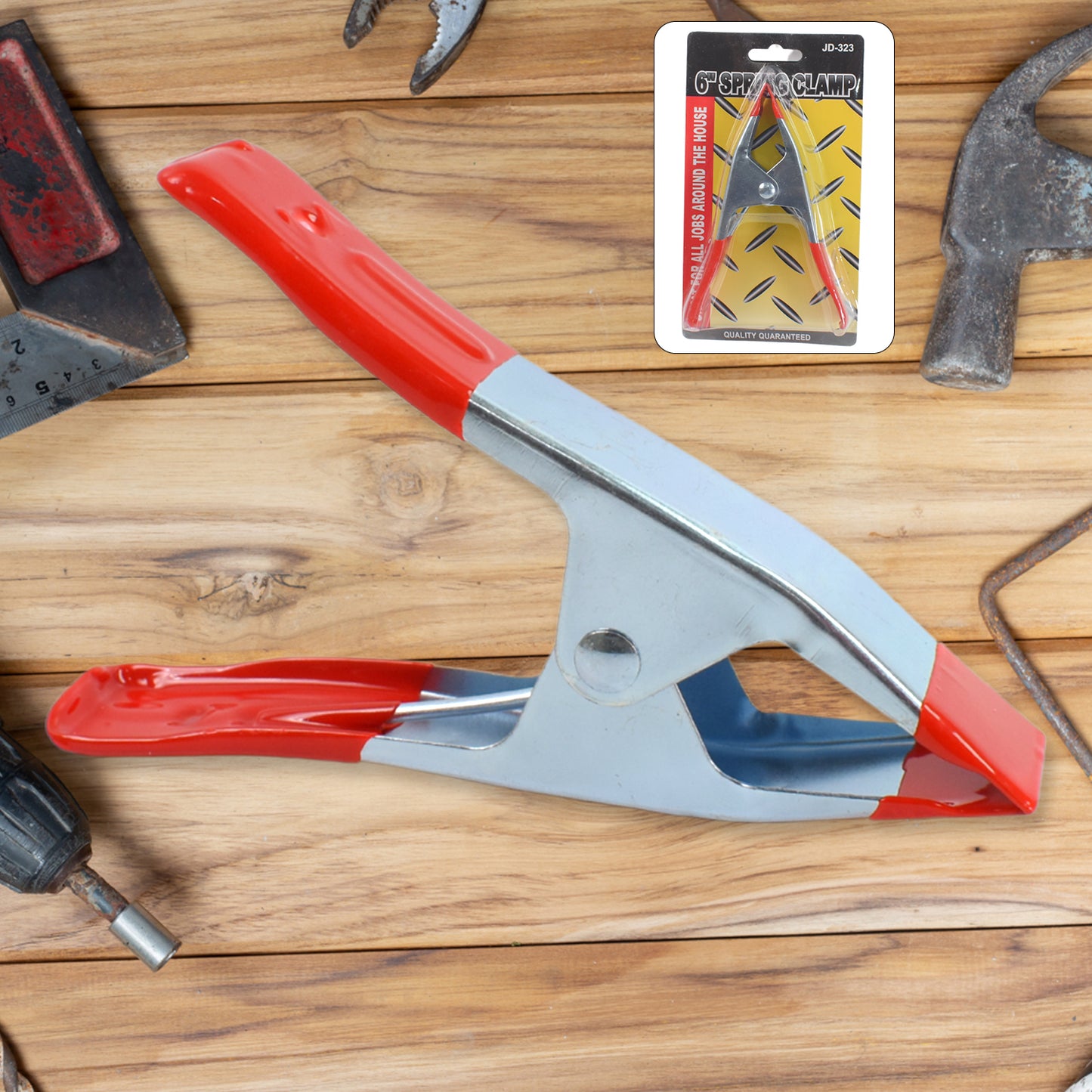 6 Inch Spring Clamps Heavy Duty Spring Metal Spring (1 Pc) - Happy Price - Image 6