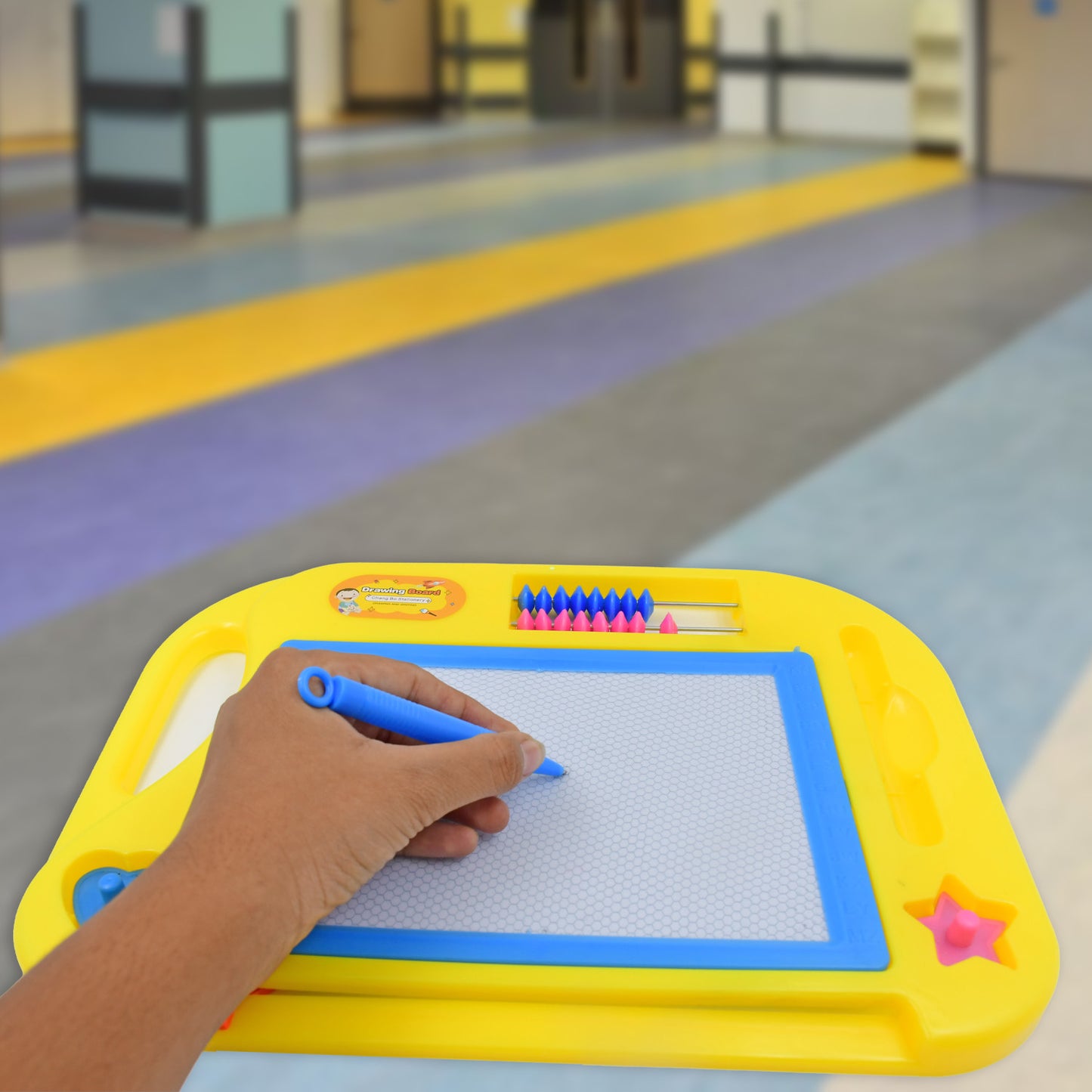 Magic Sketch Slate Board For Kids (1 Pc  31  22 Cm) - Happy Price - Image 5