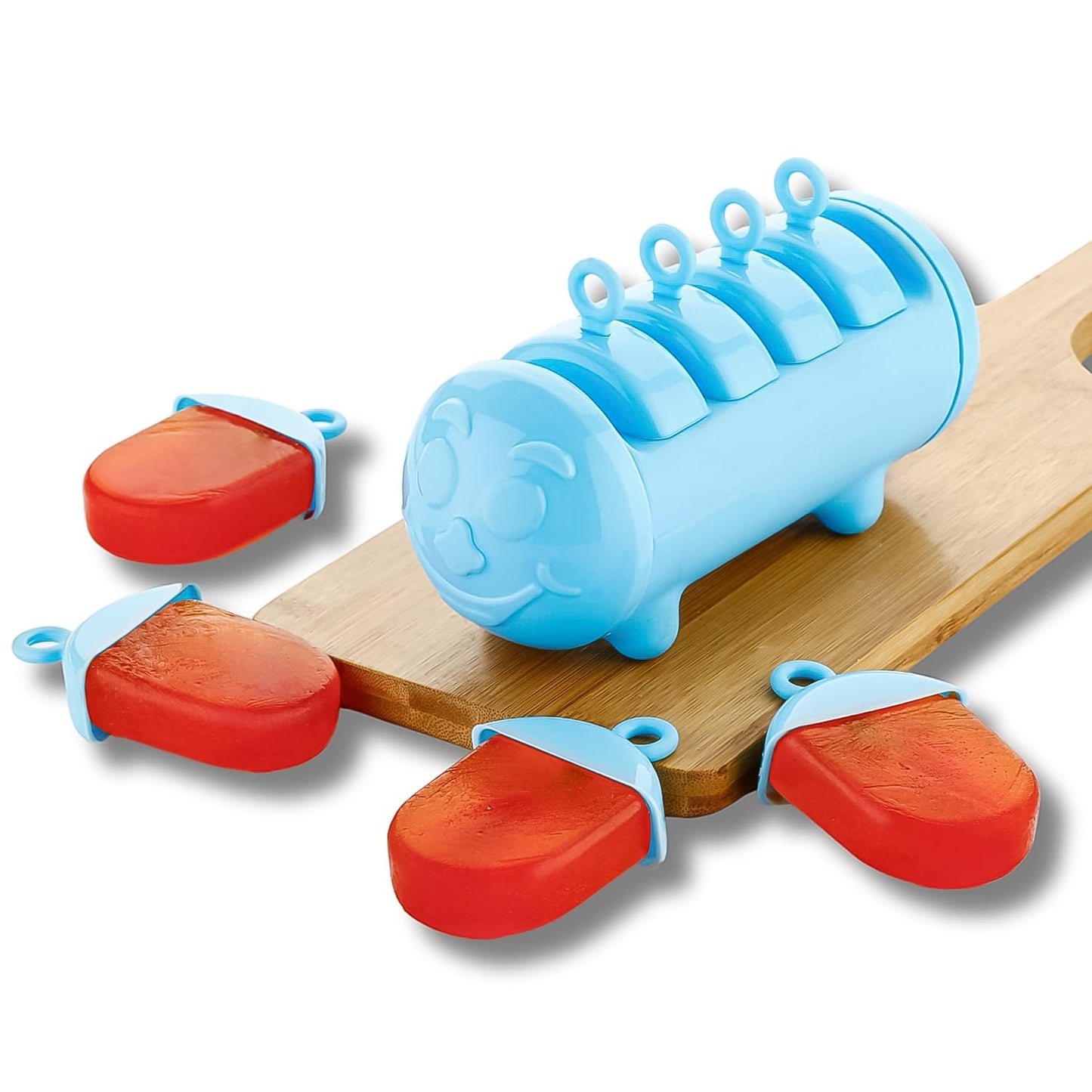 Plastic Ice Candy Maker 4 Compartment  Grid Kulfi Candy (1 Pc) - Happy Price - Image 4