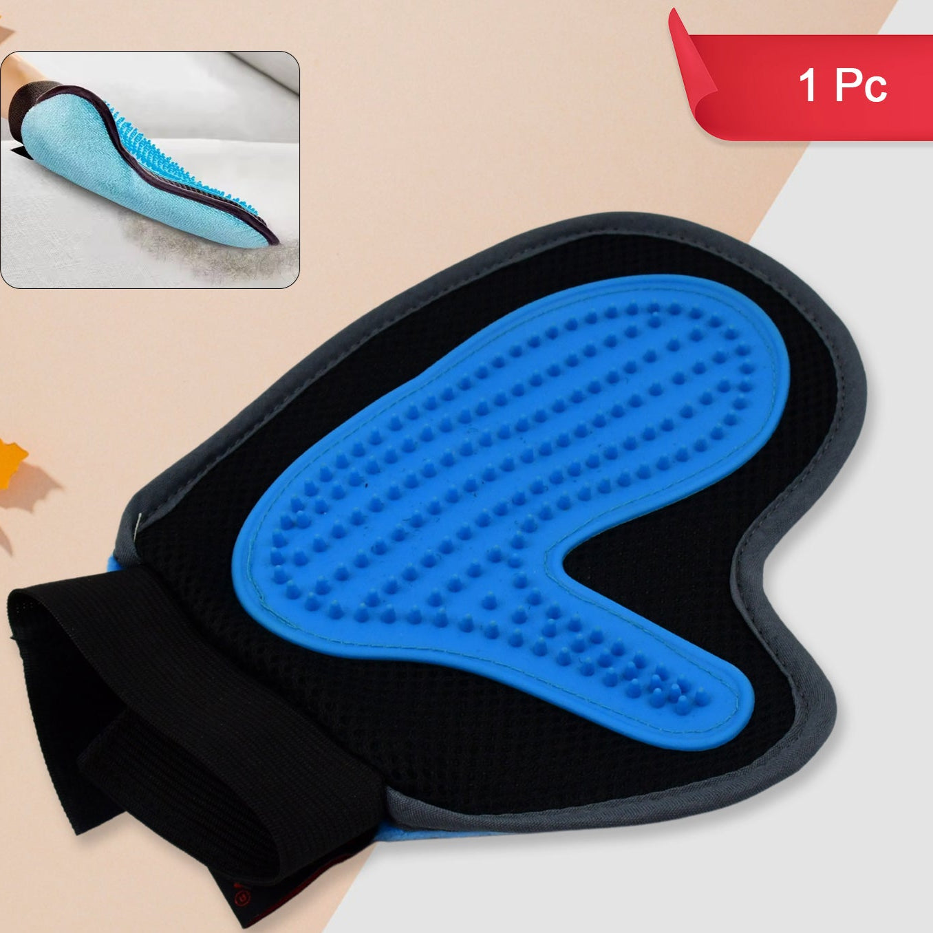 Pet Grooming Glove -nbsp Humanized Descending Brush Glove (1 Pc) - Happy Price - Image 1