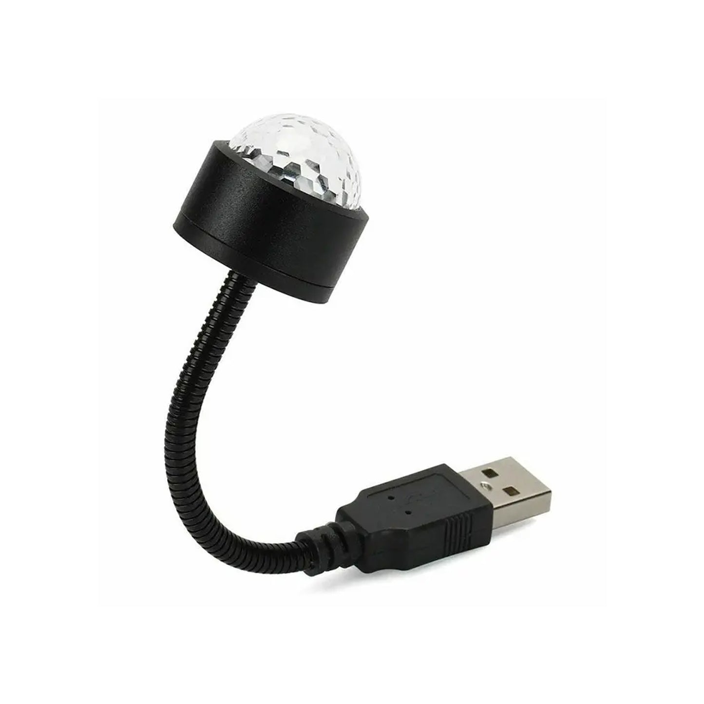 Usb Star Night Light Projector And Mini Disco Ball Light Adjustable Auto Roof Interior Car Ceiling Lights Flexible Atmosphere Strobe Light Decorations For Bedroom Car Party Ceiling - Happy Price - Image 2