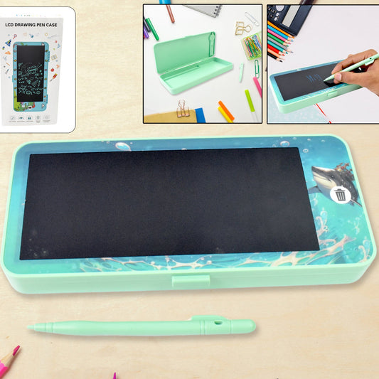 Lcd Drawing Pen Case Blue Colour (1 Pc) - Happy Price - Image 1