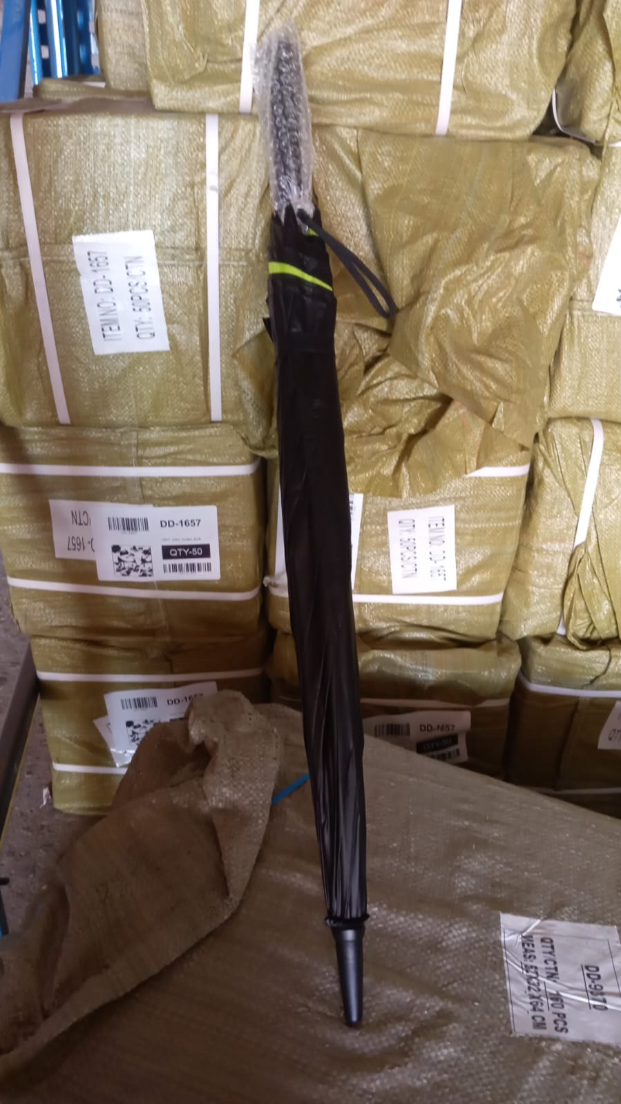 Sun Umbrella With Inside Fan  Power Bank Umbrellas For Summer (1 Pc) - Happy Price - Image 7