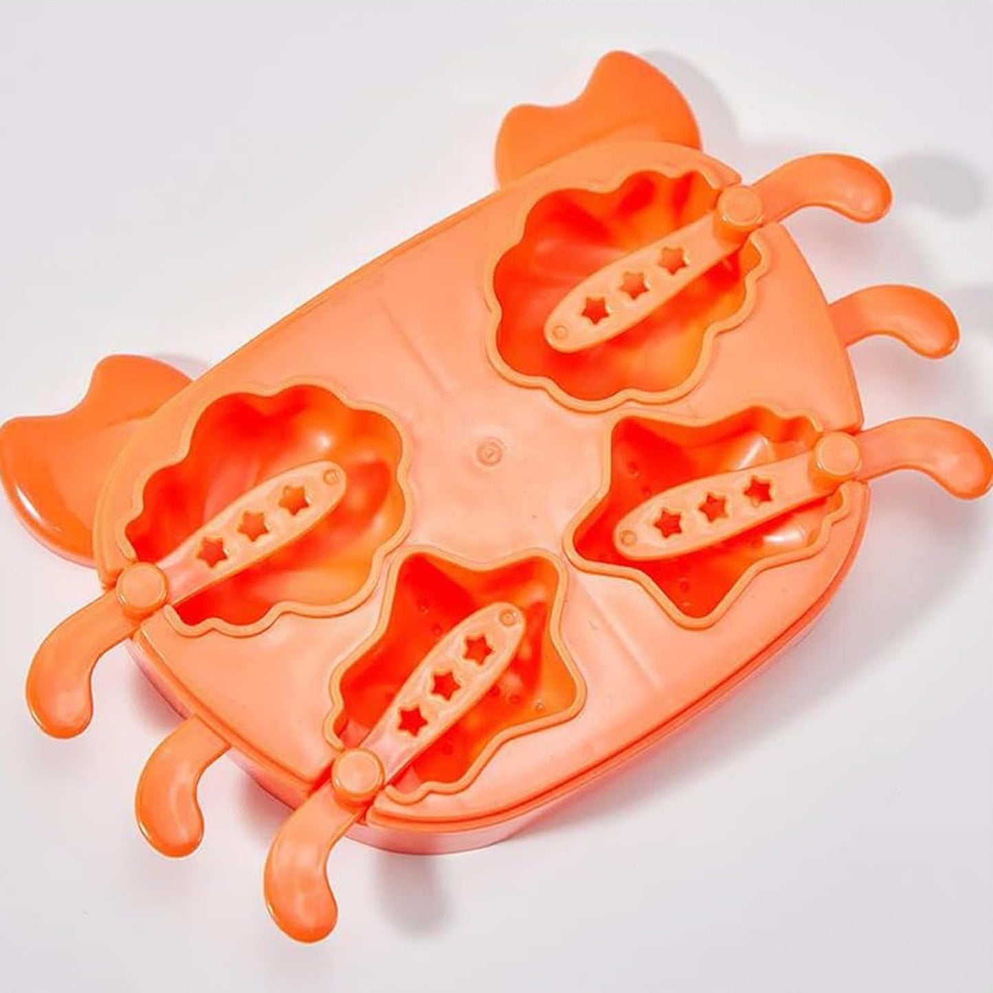 Crab Ice Mold Household Ice Cream Mold Popsicle Mold Silicone Ice Cream Popsicle Childrens Ice Box Popsicle Box (1 Pc) - Happy Price - Image 3