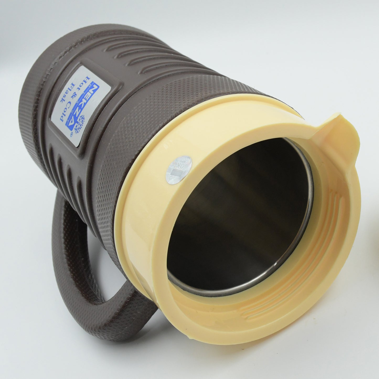 Thermos Insulated Flask Or Hot Kettle  Plastic Innner Steel Insulated Tea Kettle Hot And Cold Premium Tea Kettle Kettle  Easy To Carry  Leak Proof  Tea Jug  Coffee Jug  Water Jug  Hot Beverag (1200 Ml 1700ml ) - Happy Price - Image 3