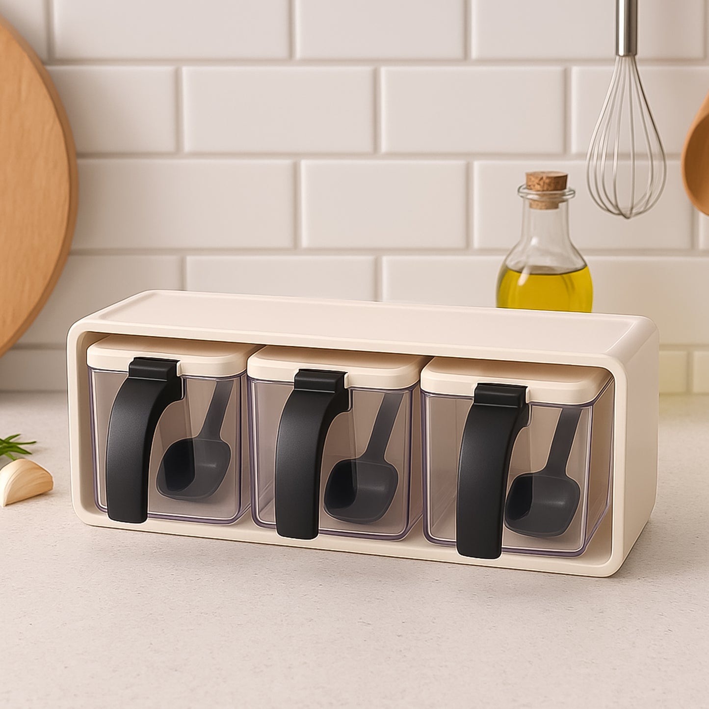 Grinss Modular Spice Storage Box Set (3 Pc) - Happy Price - Image 4