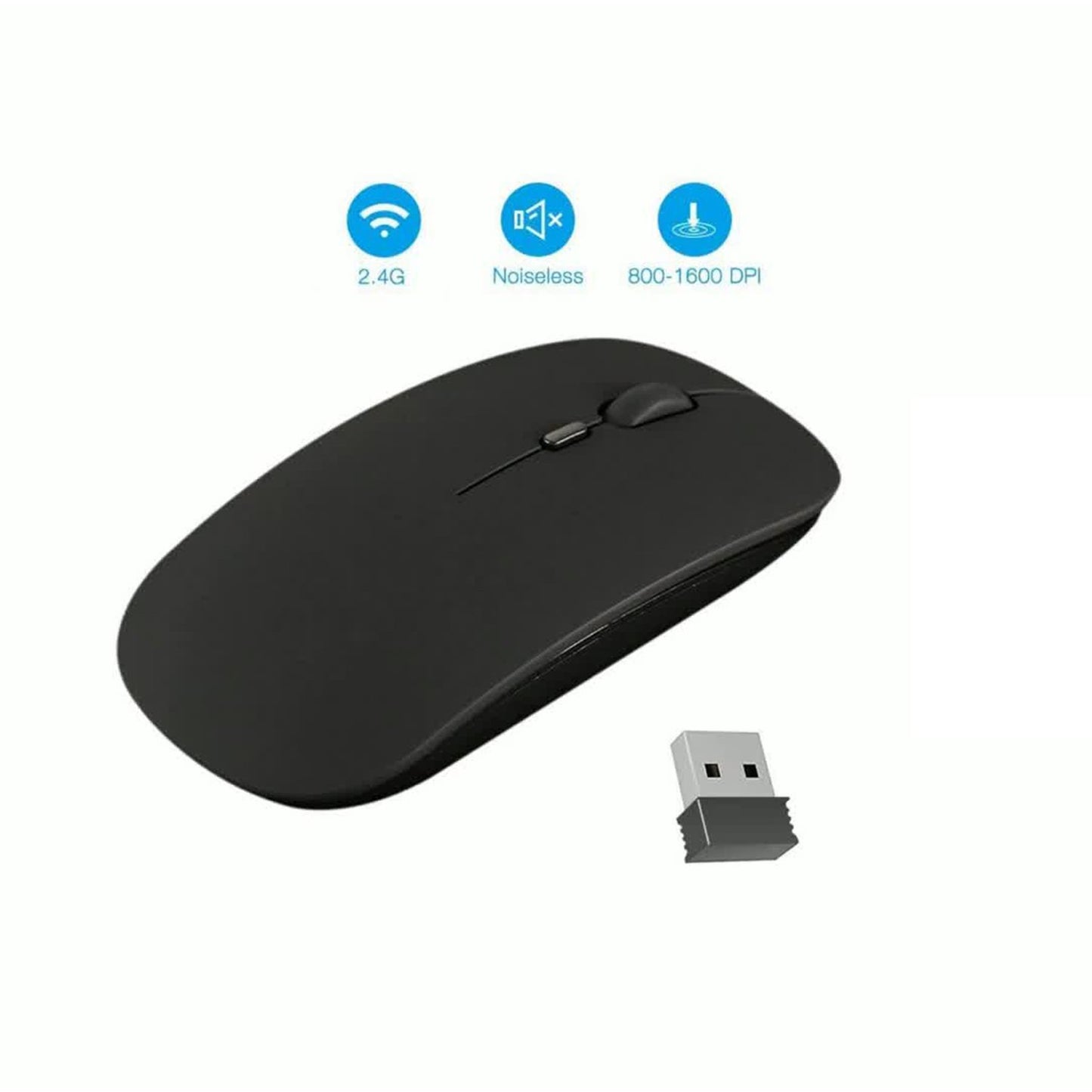 Wireless Mouse For Laptoppcmacipad Procomputer - Happy Price - Image 3