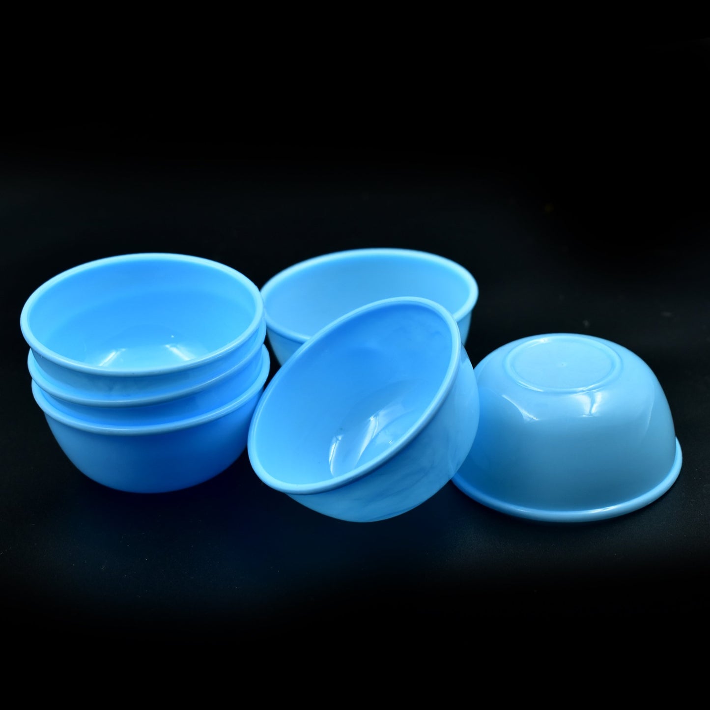 Small Plastic Bowl Set Microwave Safe Unbreakable Set Of 6 - Happy Price - Image 3