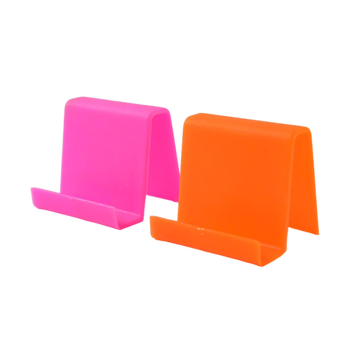 Durable Plastic Mobile Phone Stand With Angled Support (2 Pc  Mix Color) - Happy Price - Image 4