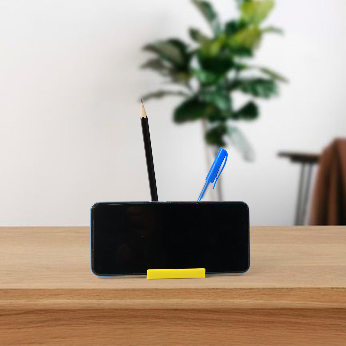 Multifunctional Plastic Mobile Phone Stand  Pen Holder (1 Pc  Mix Color) - Happy Price - Image 5