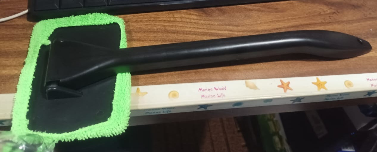 Windshield Clean Car Glass Cleaner Wiper With Microfiber Cloth (1 Pc  38 Cm Long) - Happy Price - Image 7