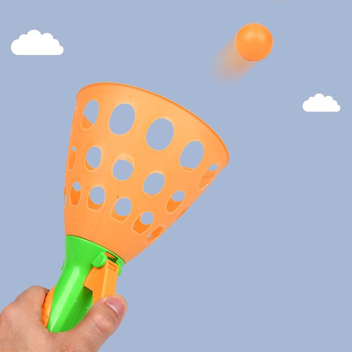 Catapult Butt Ball Toy Widely Used By Kids And Childrens For Playing And Entertainment Purposes And All Etc. - Happy Price - Image 3
