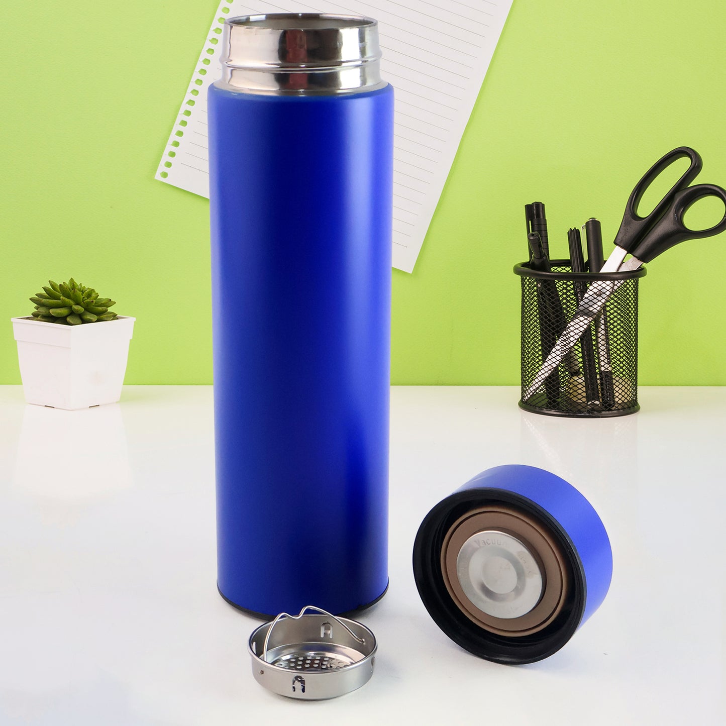 Blue Vacuum Insulated Water Bottle (1 Pc  500ml) - Happy Price - Image 3