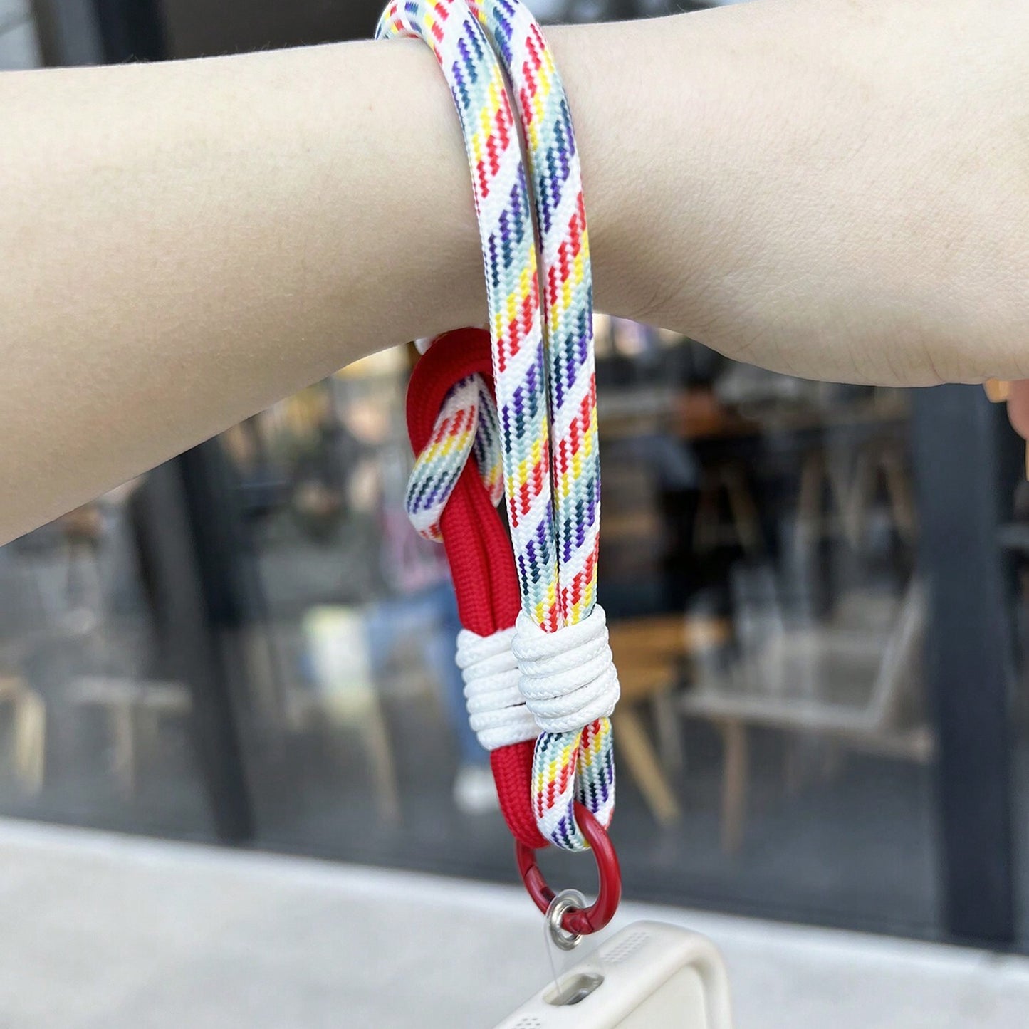 Universal Lanyard For Phone Cross-body Cell Phone Lanyard  With All Smartphones (1 Pc  52 Inch  Multicolor) - Happy Price - Image 6