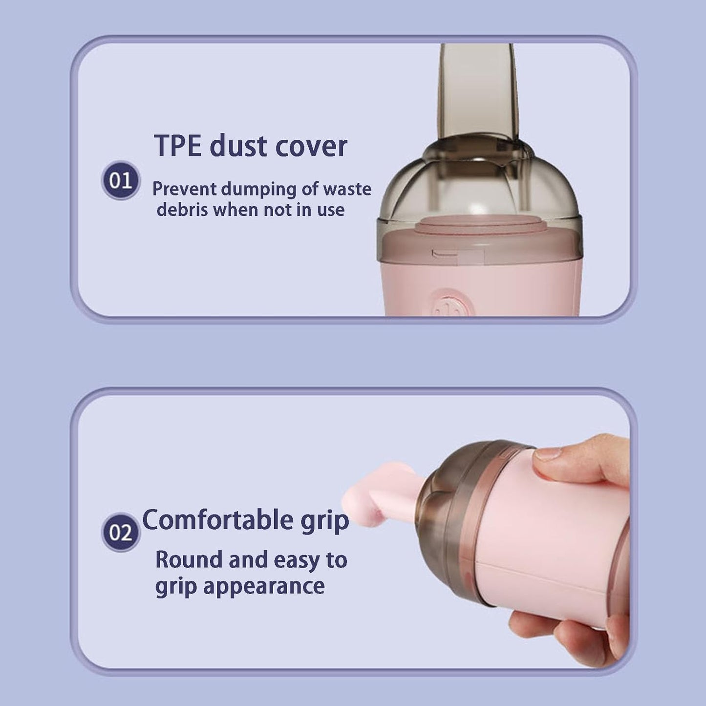 Handheld Vacuum Cleaner Cordless Desktop Vacuum Cleaner One Button Switch For Office (1 Pc) - Happy Price - Image 6