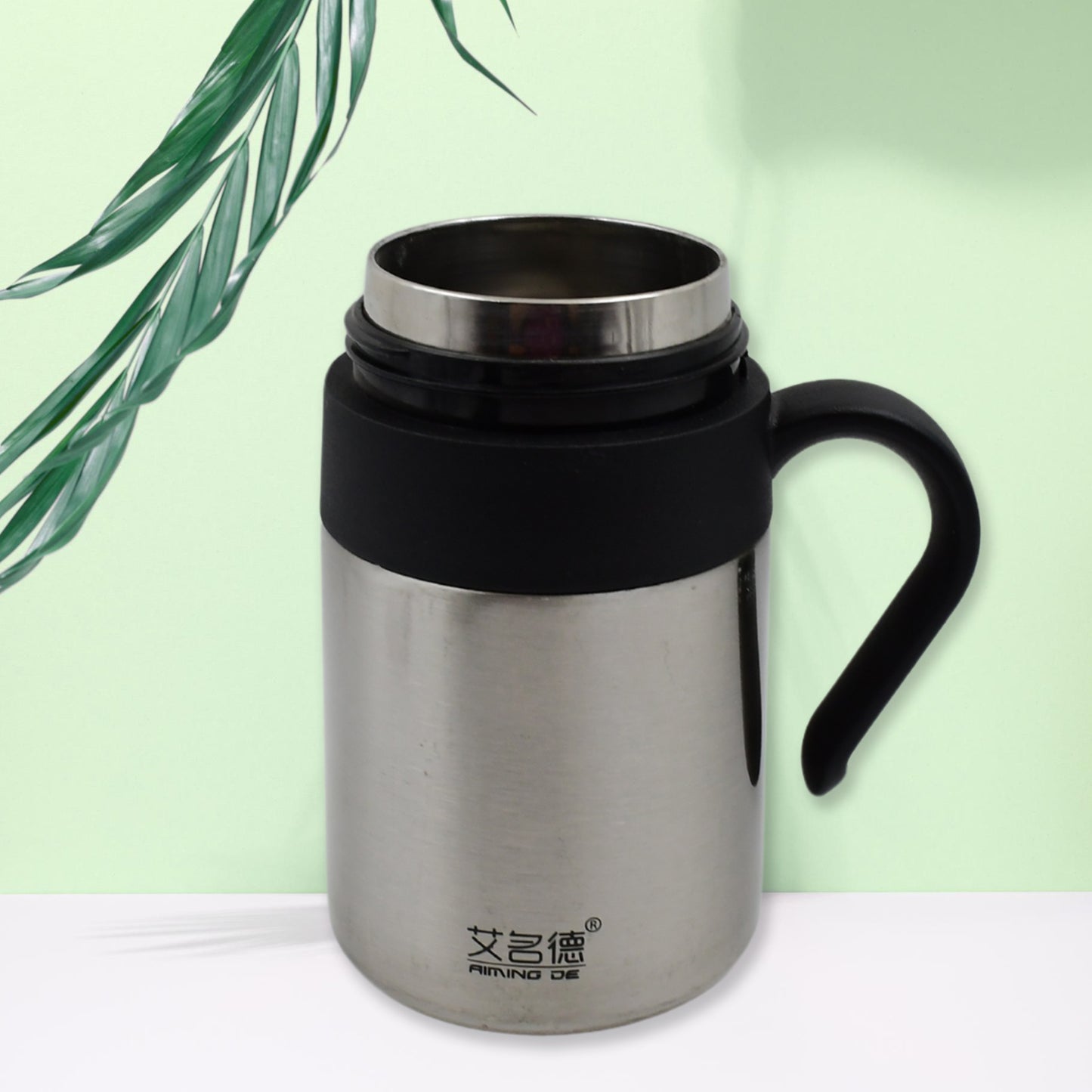 Stainless Steel Mug  Bottle Vacuum Insulated Cup With Handle  Small Cup (420 Ml) - Happy Price - Image 5