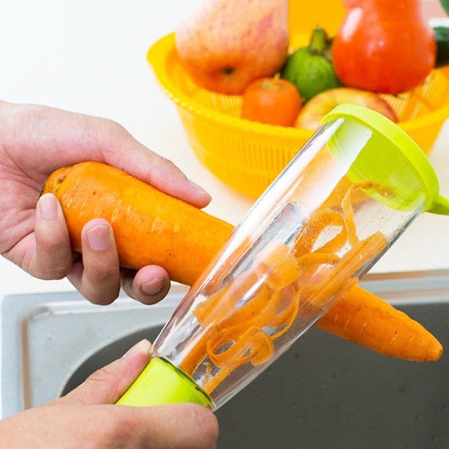 Smart Multifunctional Vegetablefruit Peeler For Kitchen - Happy Price - Image 2