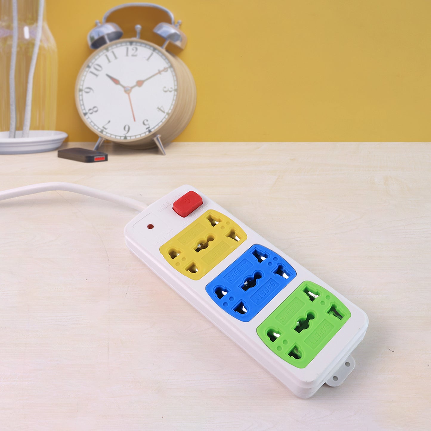 Compact 3-socket Universal Extension Board (1 Pc) - Happy Price - Image 5