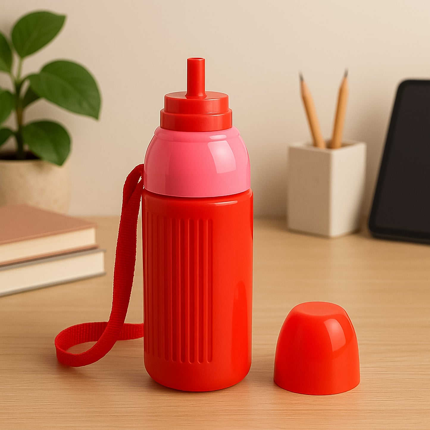 500ml Kids Insulated Plastic Water Bottle (1 Pc) - Happy Price - Image 4