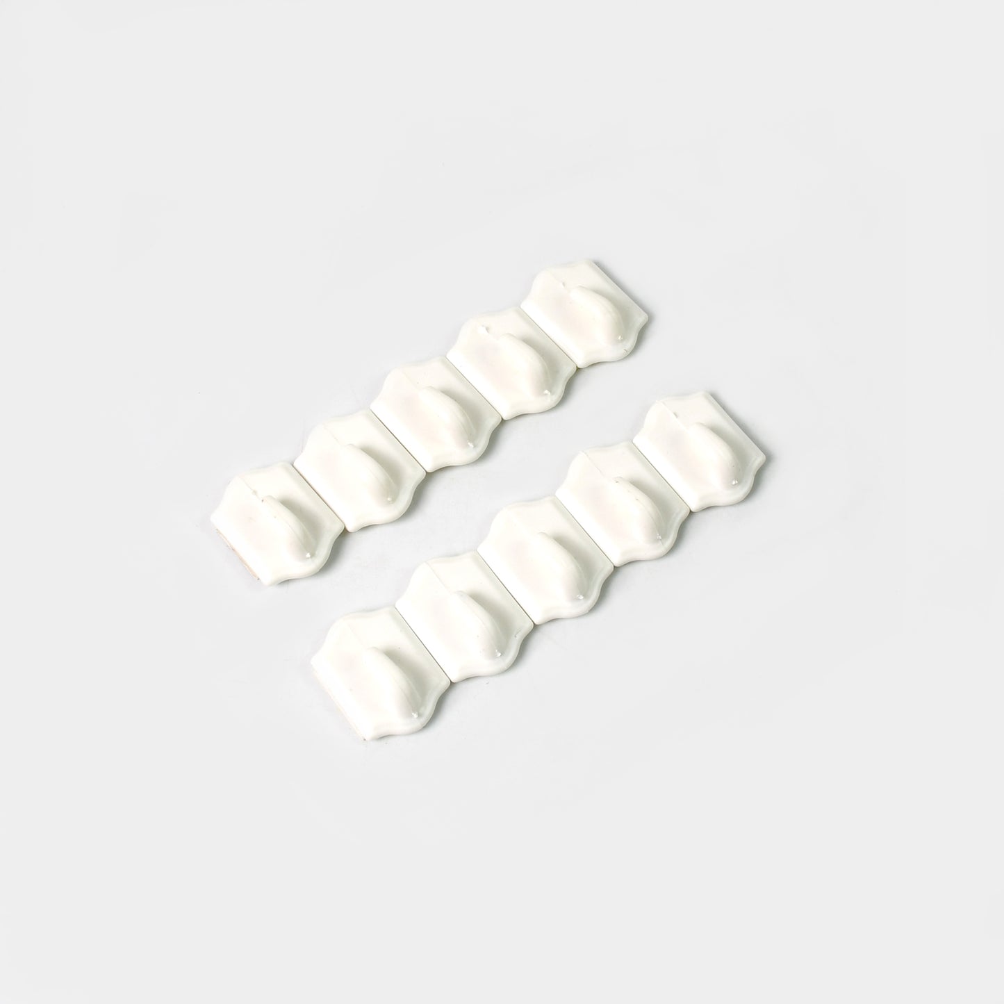 Small Adhesive Hooks For Wall Hanging Adhesive Hooks (10 Pcs Set) - Happy Price - Image 4