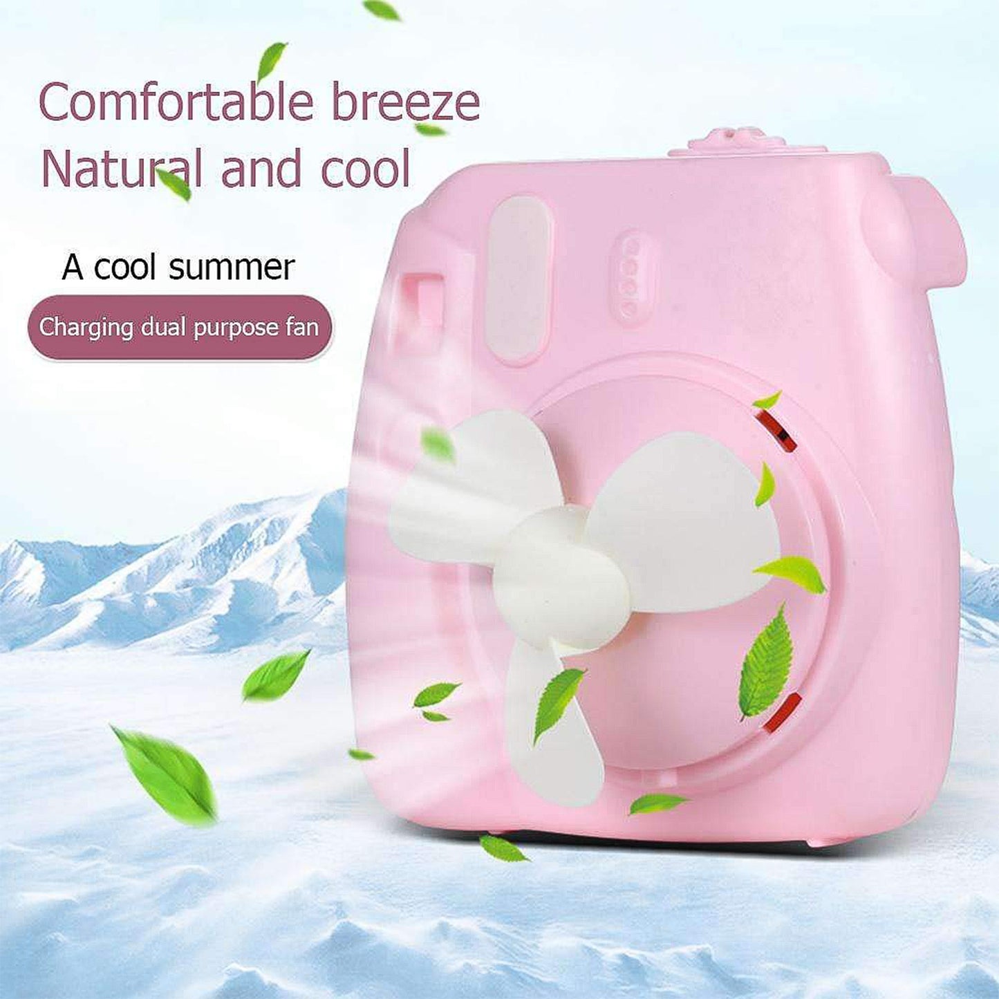 Usb Mini Camera-shaped Fan (1 Pc) - Happy Price - Image 6