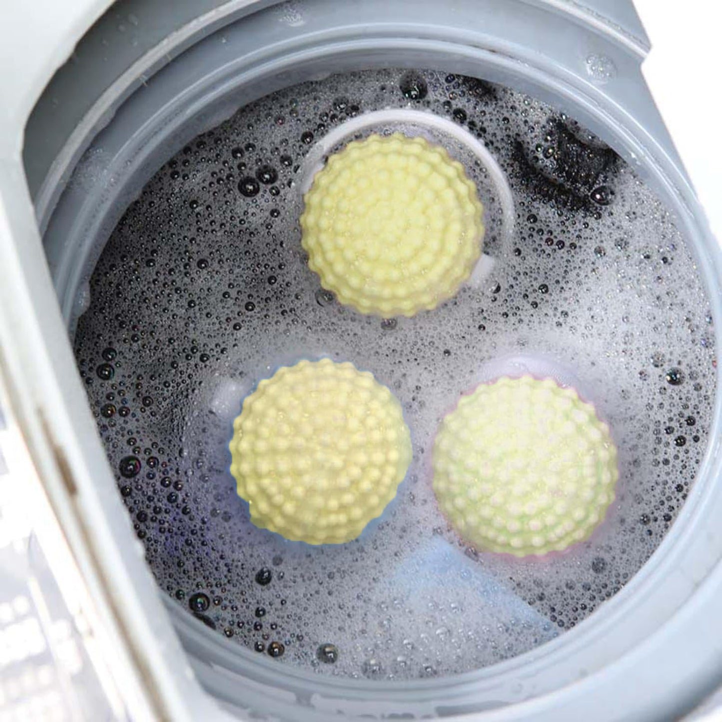 Reusable Washing Machine Floating Cylindrical Shape Lint Mesh Bag ( 1 Pc) - Happy Price - Image 5